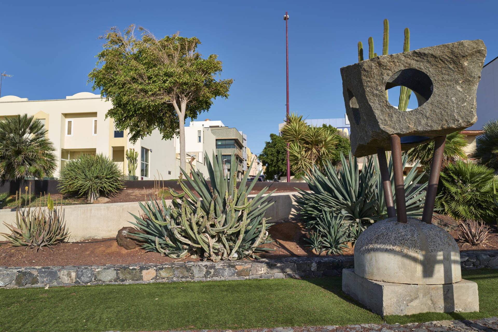 Parque de Esculturas Puerto del Rosario Fuerteventura.