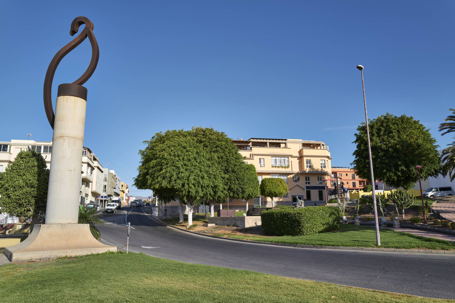 Parque de Esculturas Puerto del Rosario Fuerteventura.