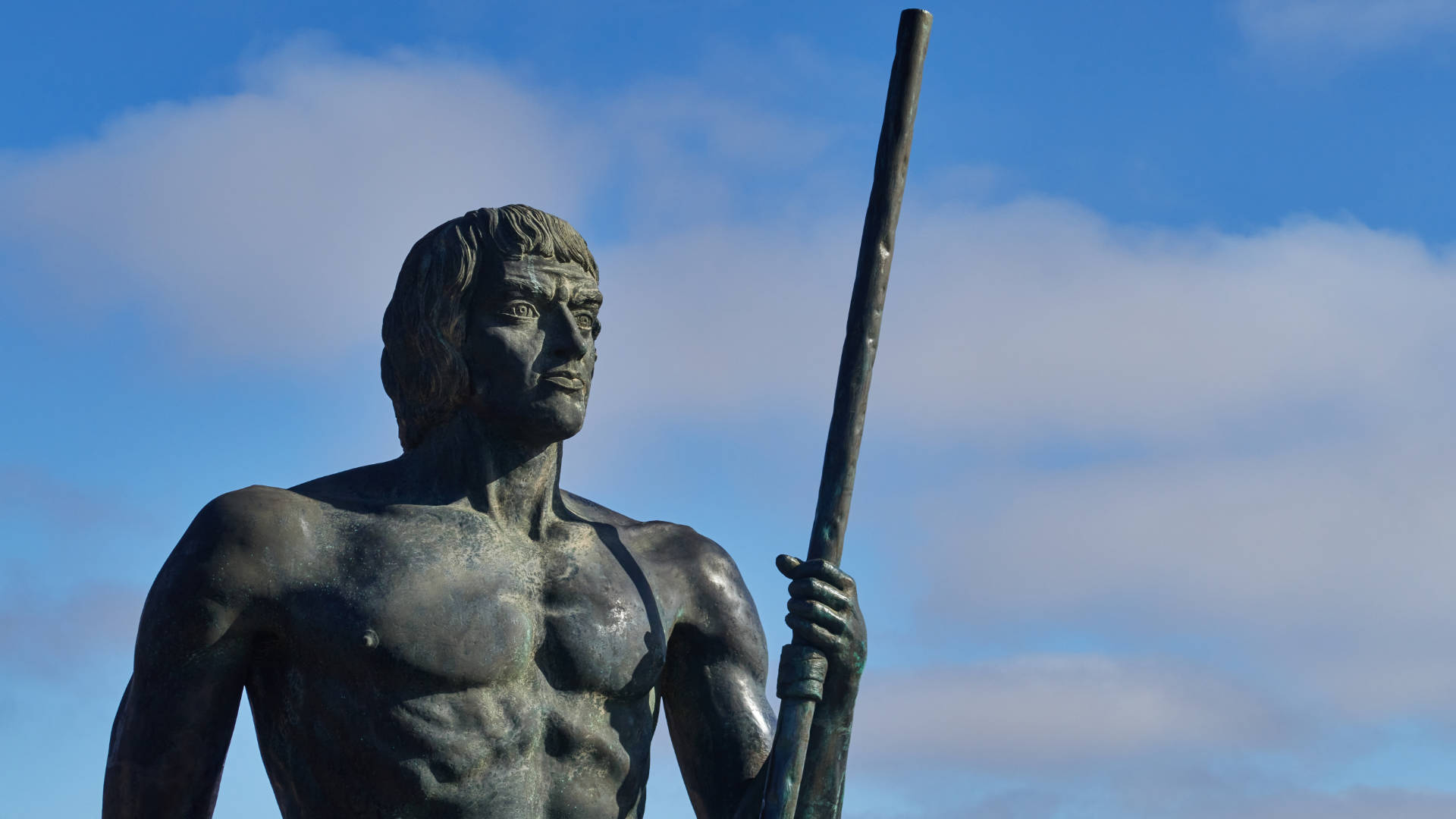 Statuen für die letzten Majorero Stammesführer Ayoze und Guise am Morro Veloso.