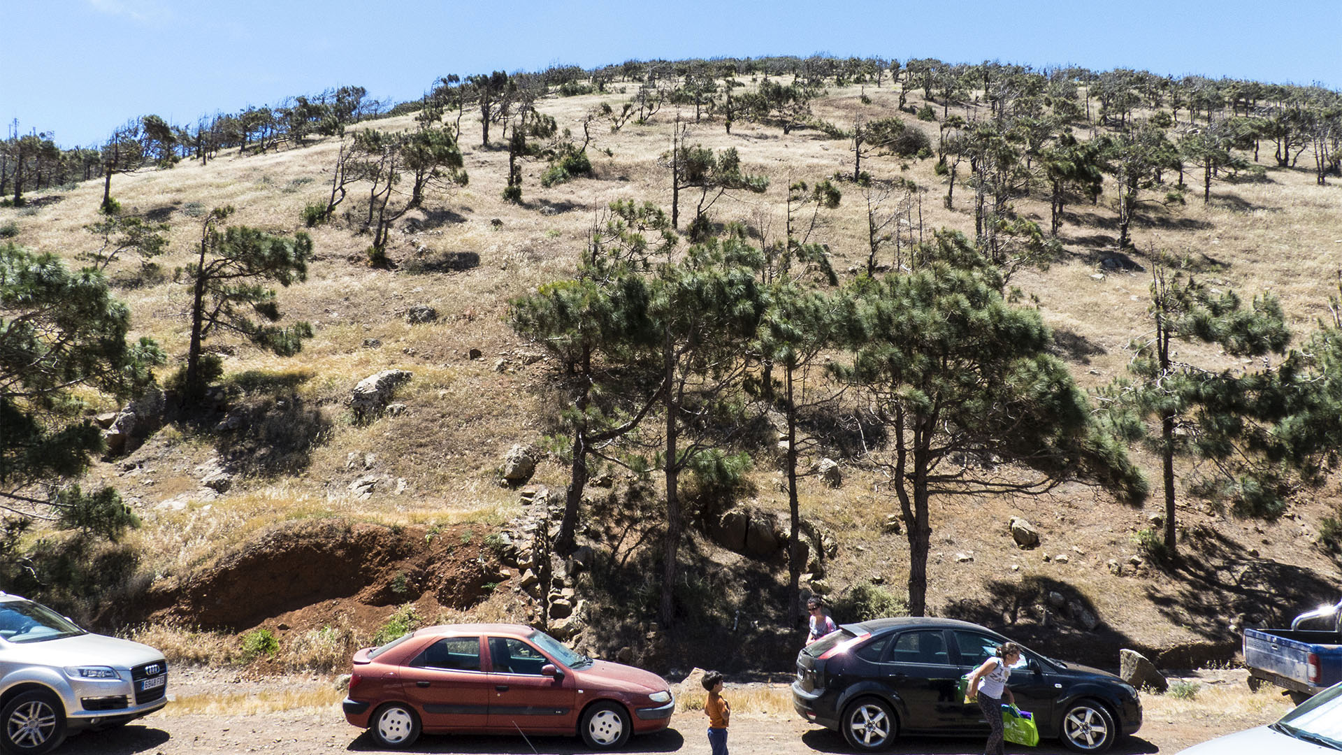 Sehenswürdigkeiten Fuerteventuras: Betancuria – Castillo de Lara area recreativa Betancuria