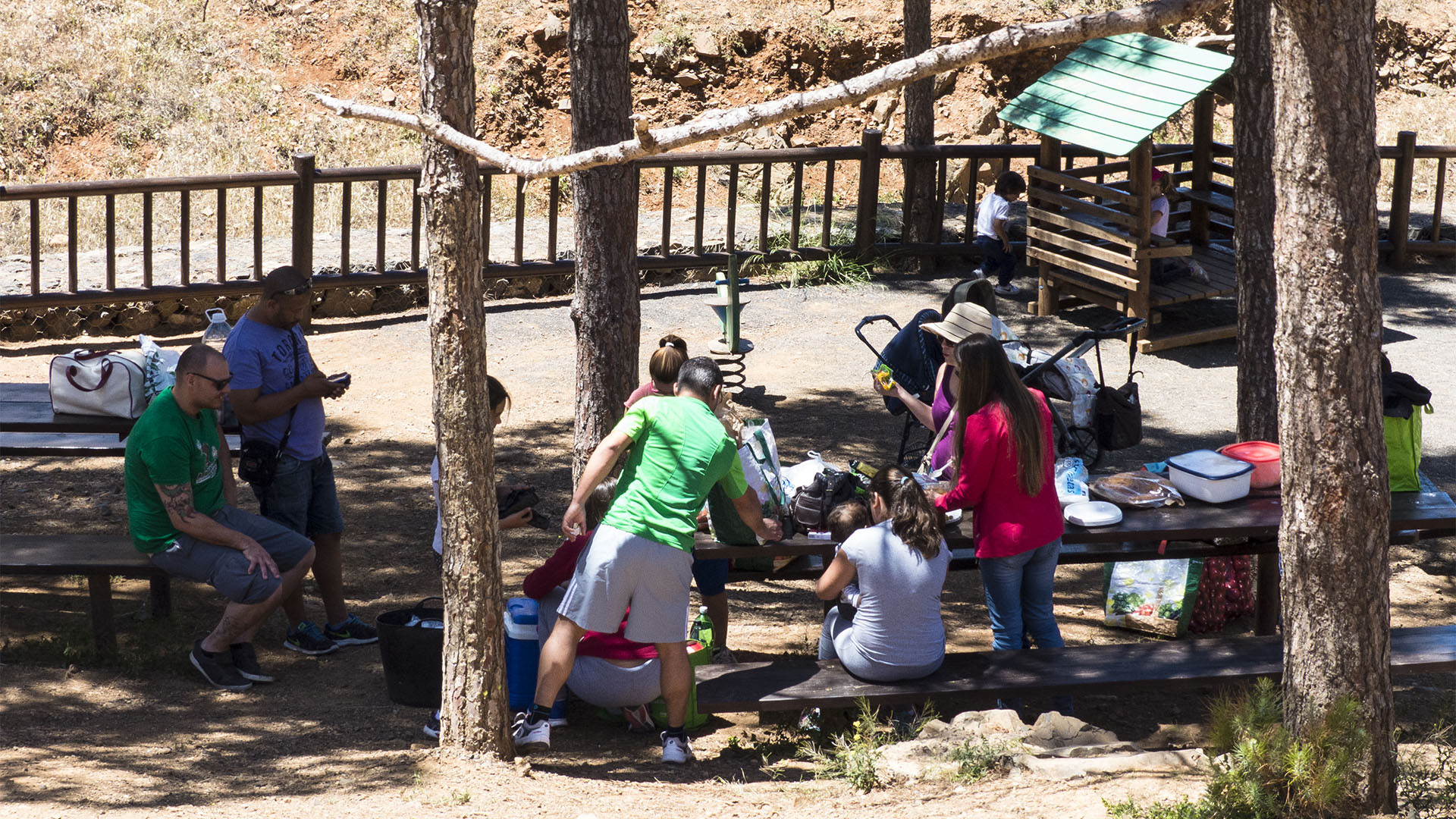 Sehenswürdigkeiten Fuerteventuras: Betancuria – Castillo de Lara area recreativa Betancuria