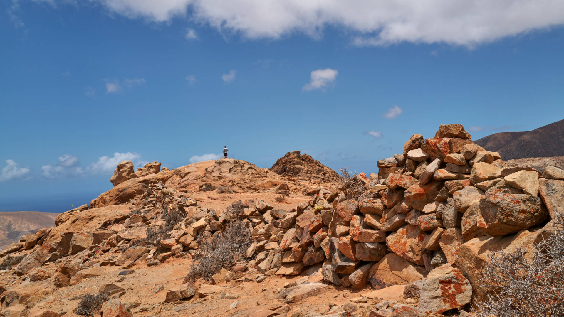 Mirador de Fénduca nahe Vega de Río Palmas Fuerteventura.