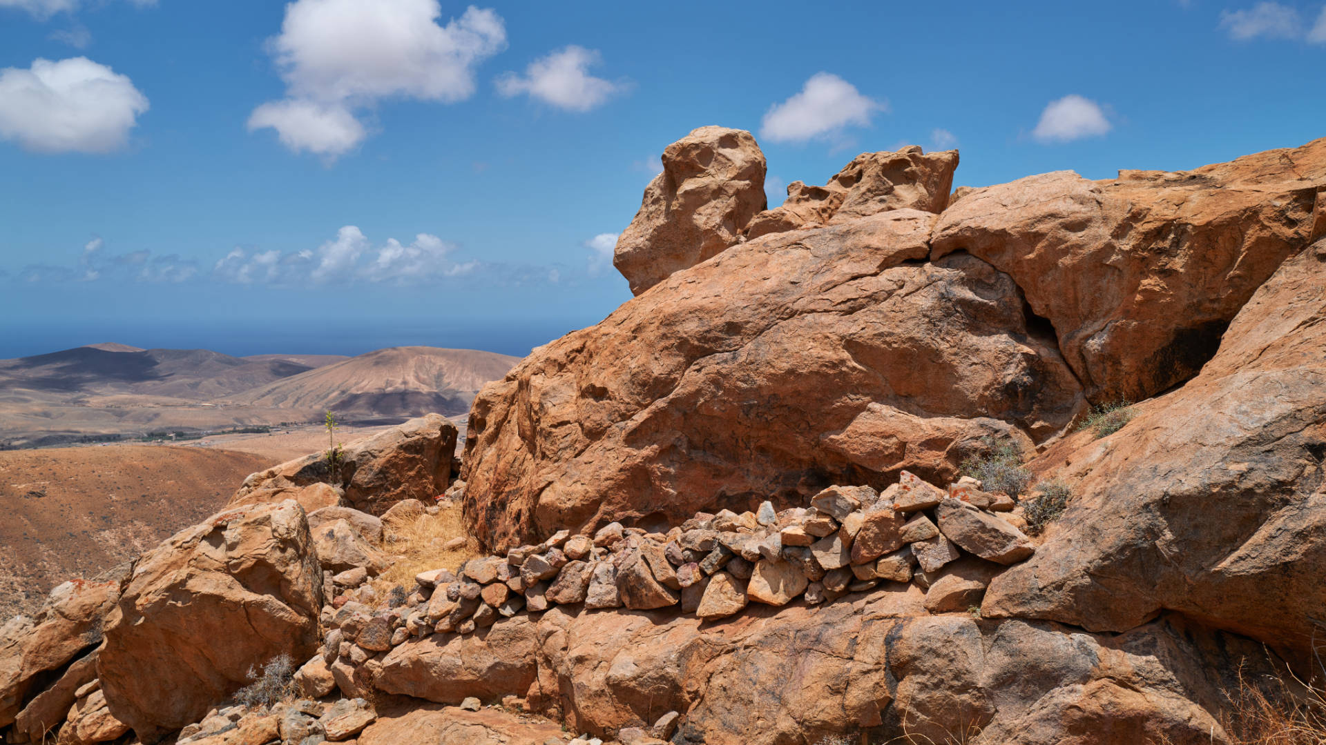 Mirador de Fénduca nahe Vega de Río Palmas Fuerteventura.