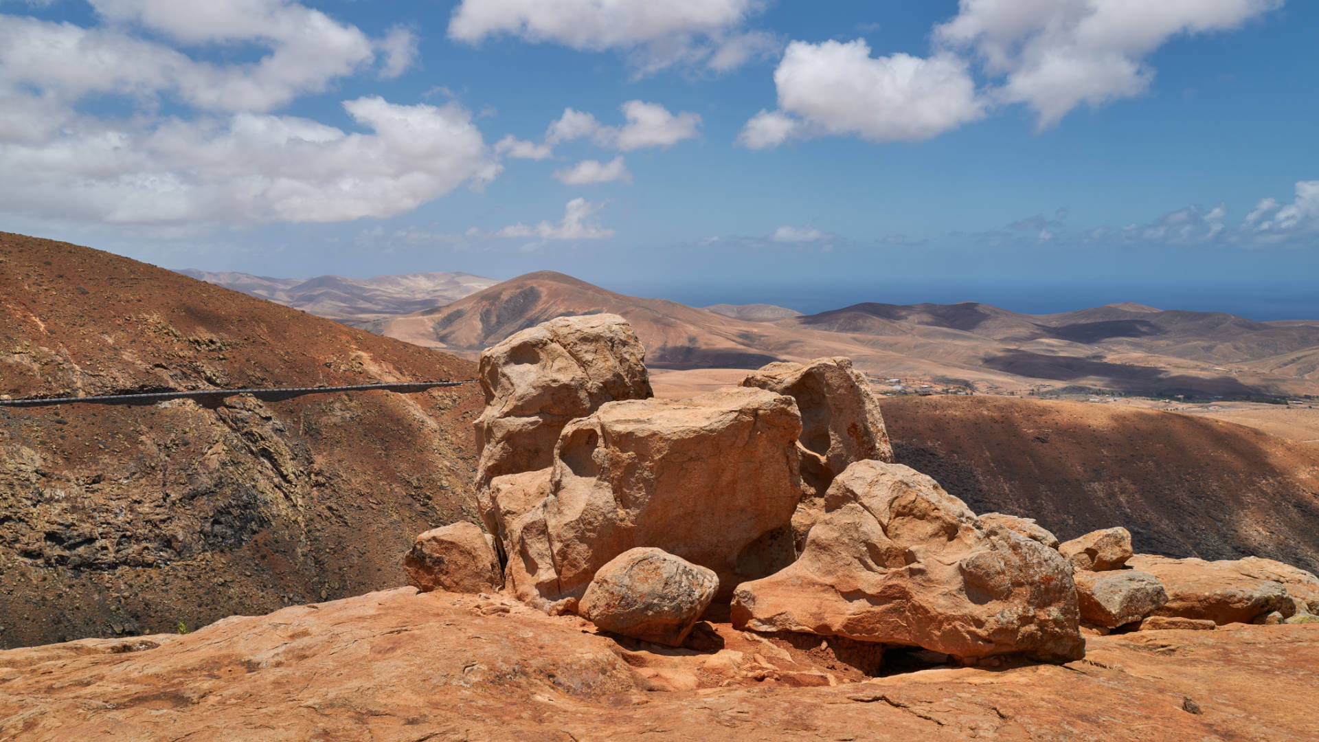 Mirador de Fénduca nahe Vega de Río Palmas Fuerteventura.