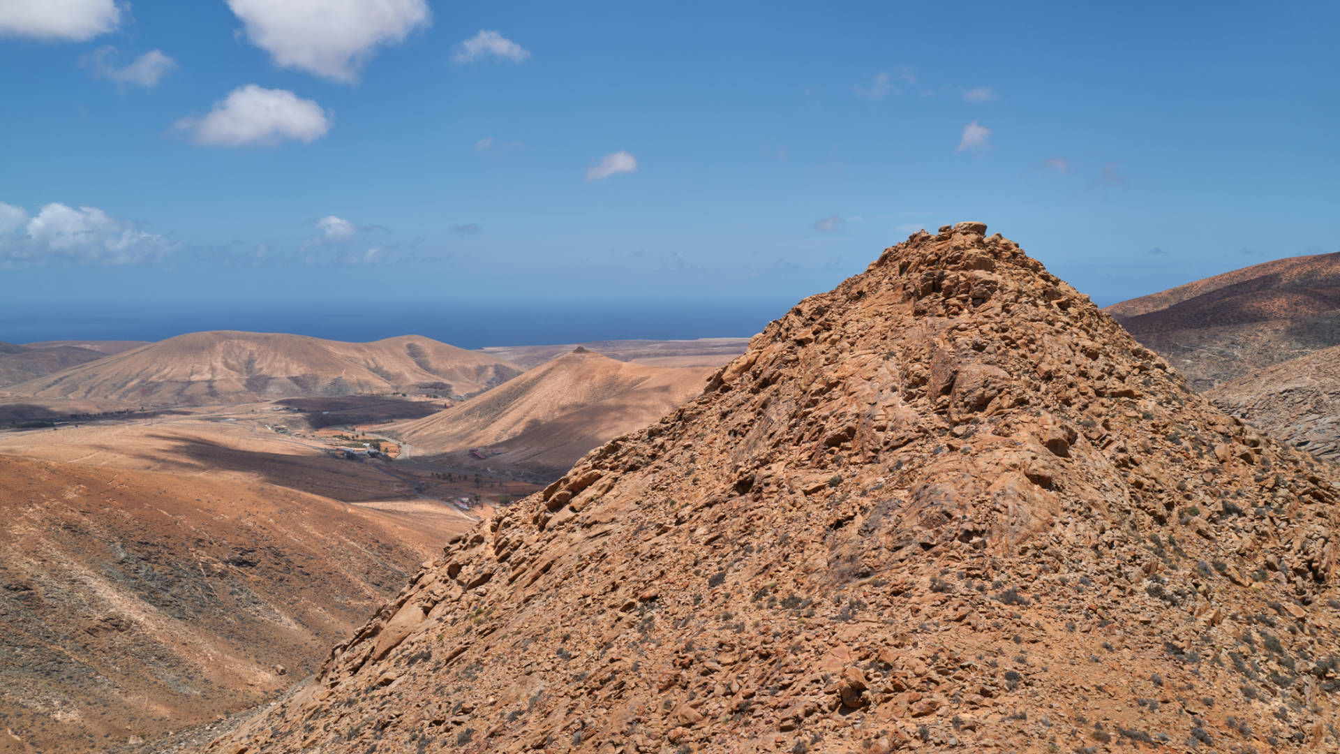 Mirador de Fénduca nahe Vega de Río Palmas Fuerteventura.