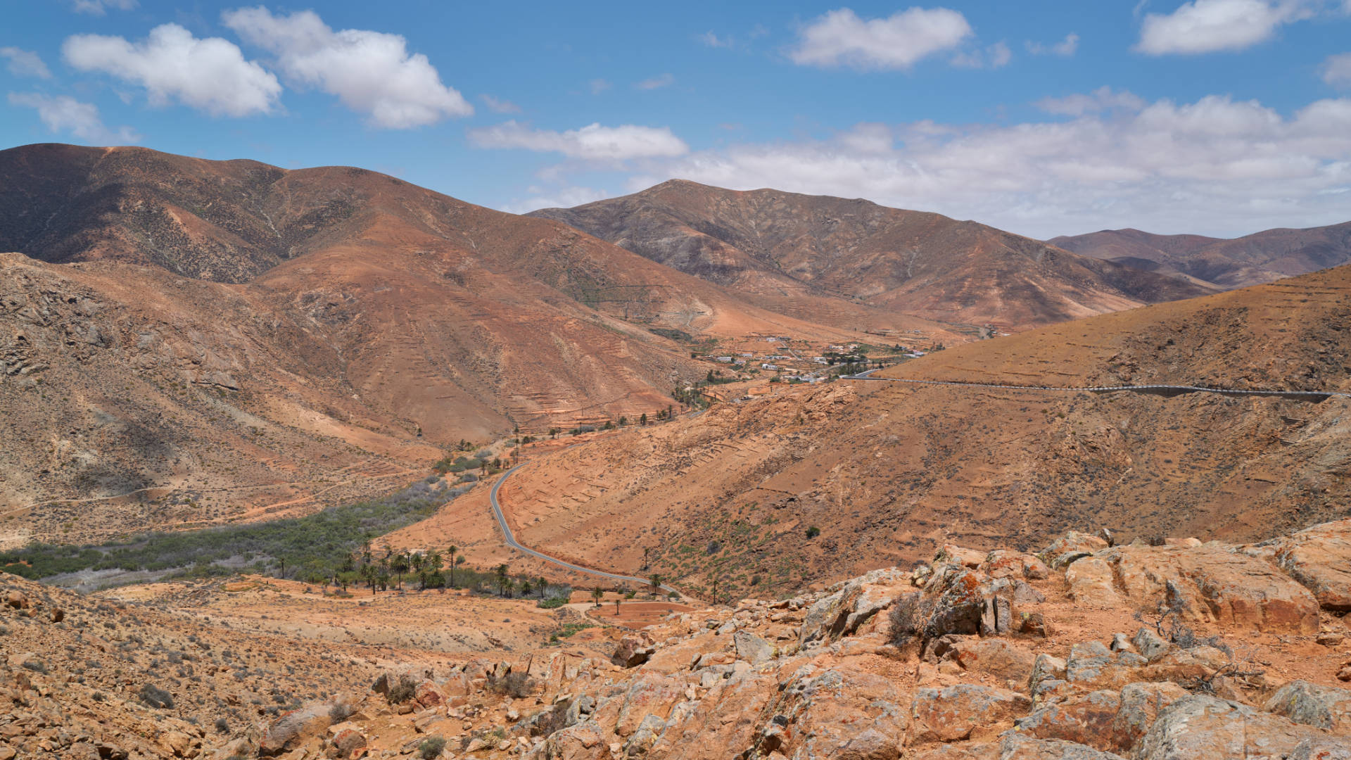 Mirador de Fénduca nahe Vega de Río Palmas Fuerteventura.