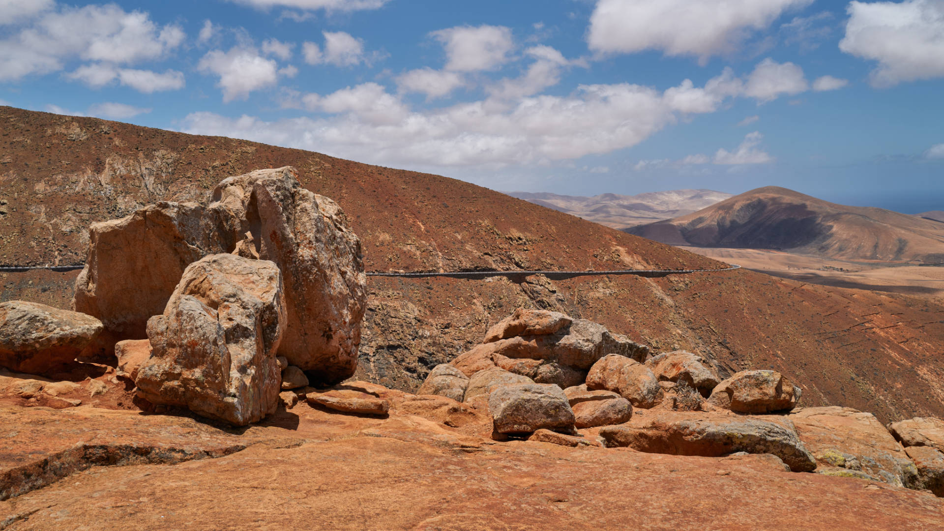 Mirador de Fénduca nahe Vega de Río Palmas Fuerteventura.