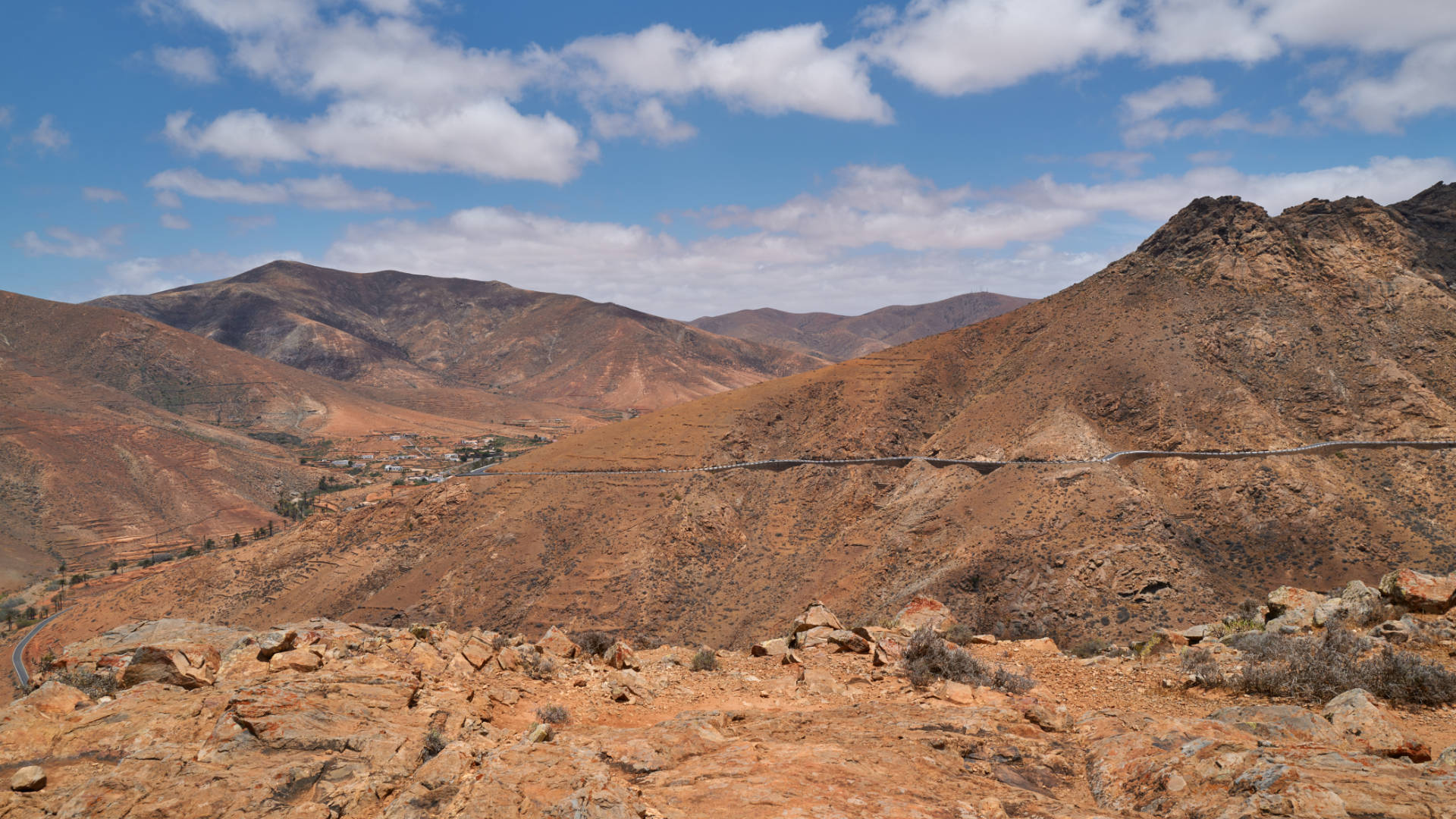 Mirador de Fénduca nahe Vega de Río Palmas Fuerteventura.