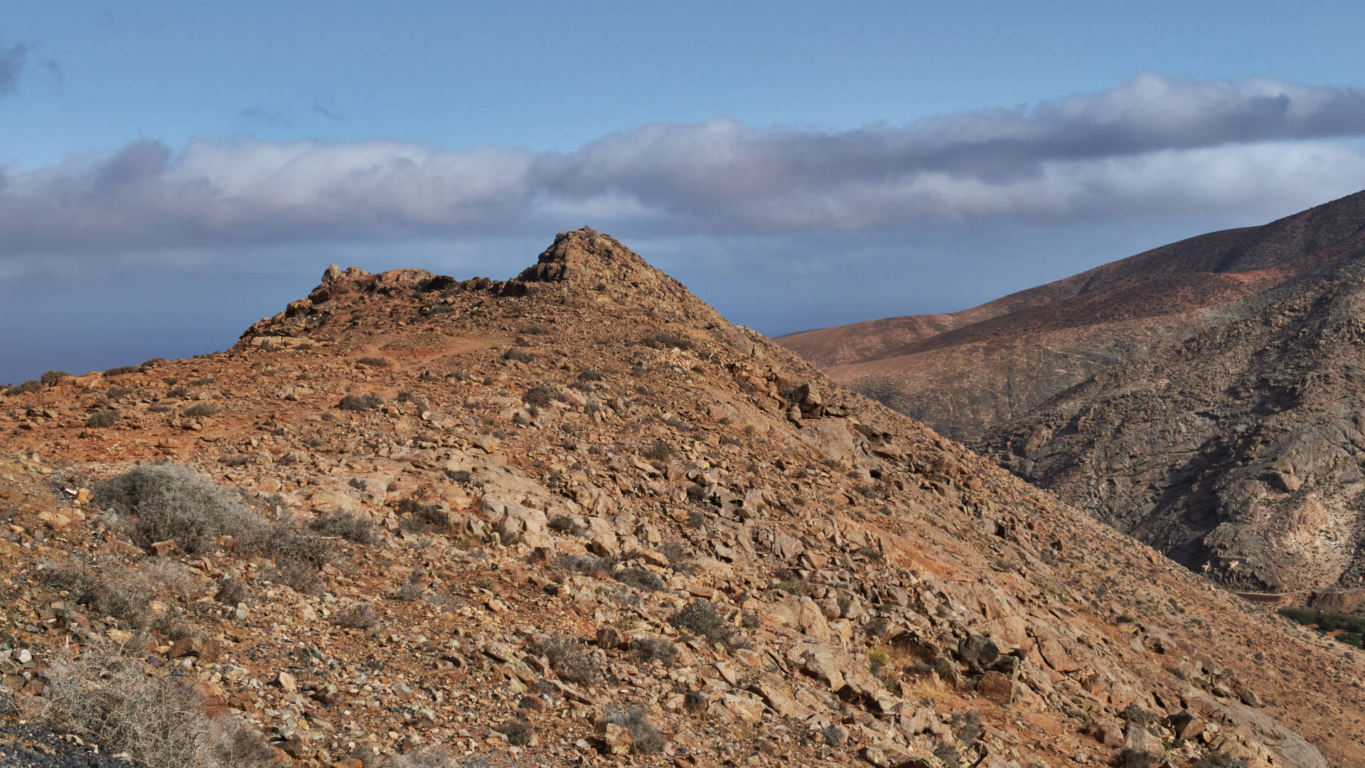 Mirador de Fénduca nahe Vega de Río Palmas Fuerteventura.