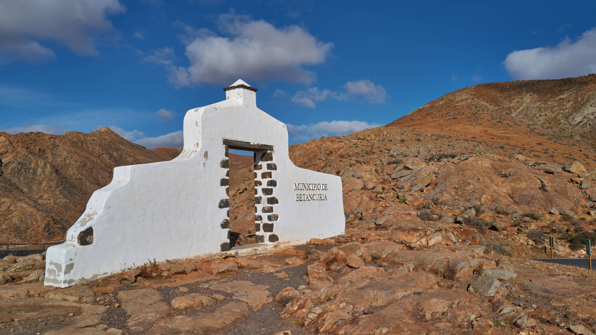 Mirador de Fénduca nahe Vega de Río Palmas Fuerteventura.