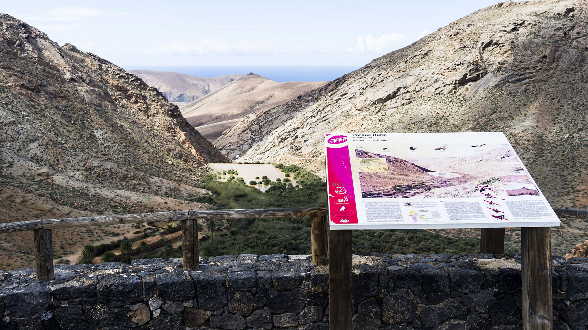 Sehenswürdigkeiten Fuerteventuras: Vega de Río Palmas – Mirador Risco de las Peñas
