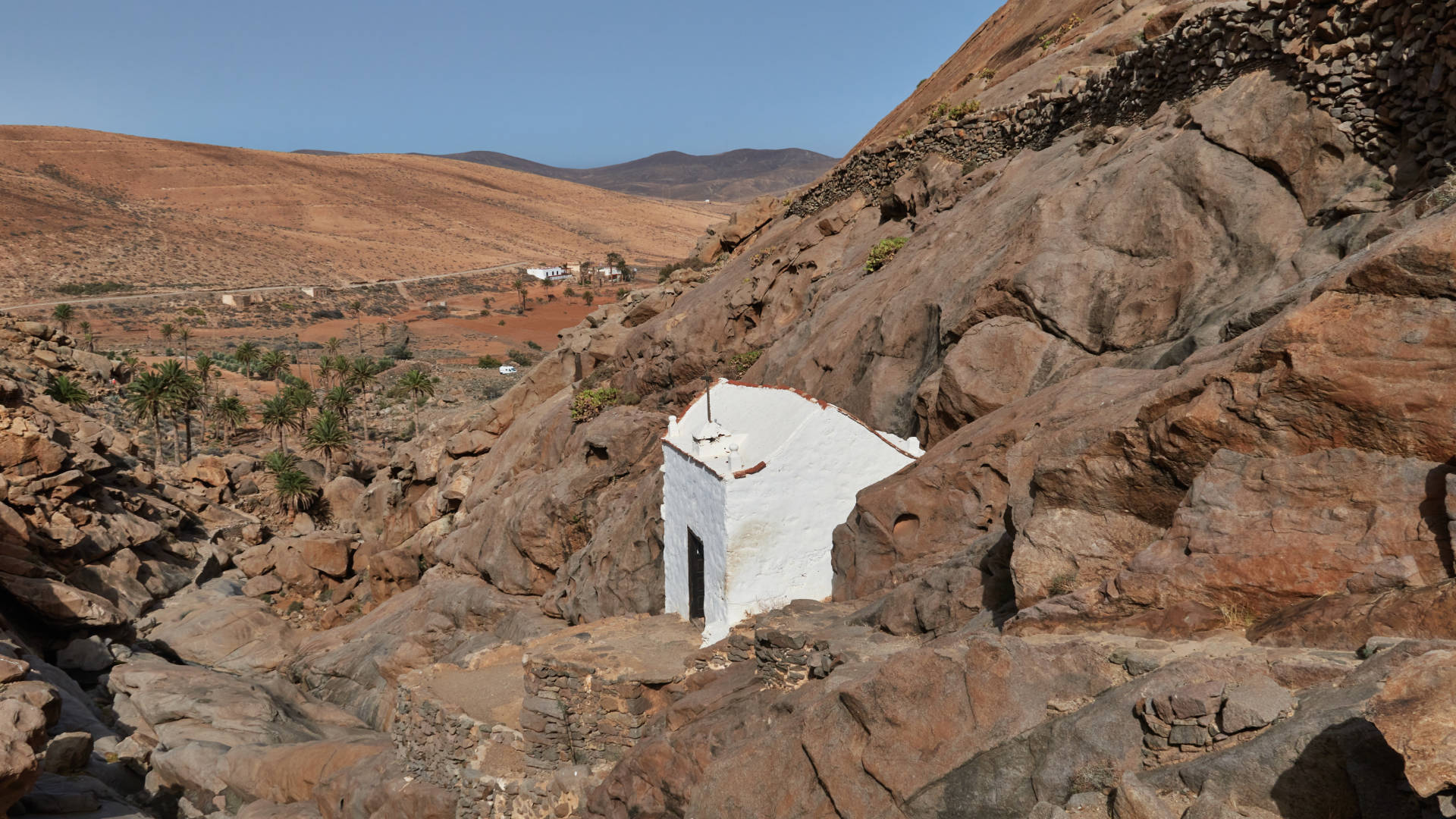 Iglesia de Nuestra Señora de la Peña Vega de Río Palmas Fuerteventura.