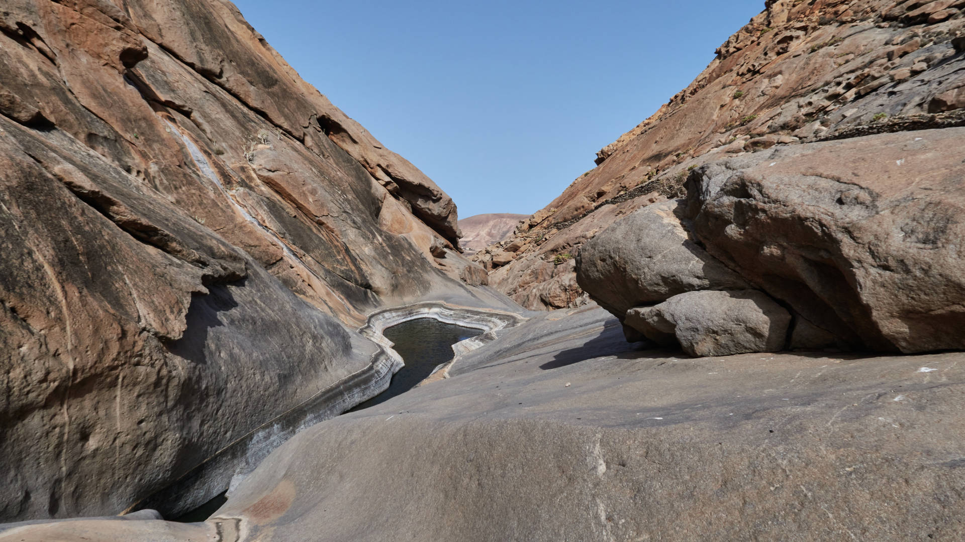 Presa de las Peñitas Vega de Río Palmas Fuerteventura.