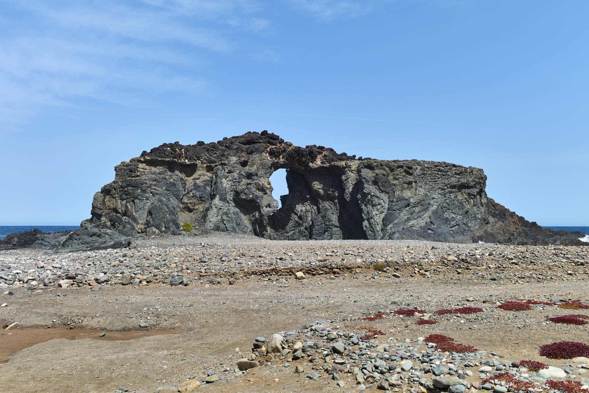 Arco del Jurado aka. Peña Horadada Ajuy Fuerteventura.