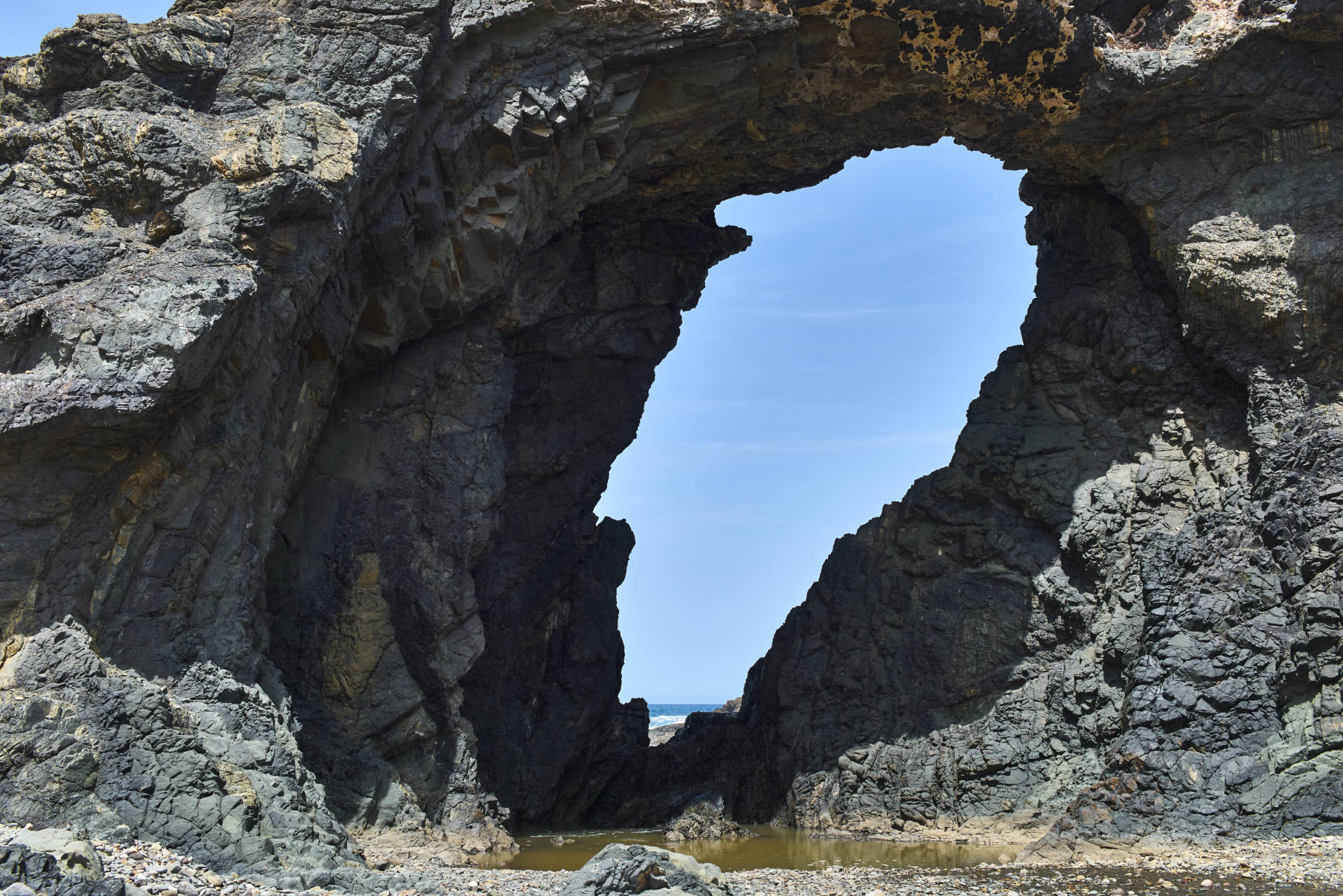 Arco del Jurado aka. Peña Horadada Ajuy Fuerteventura.