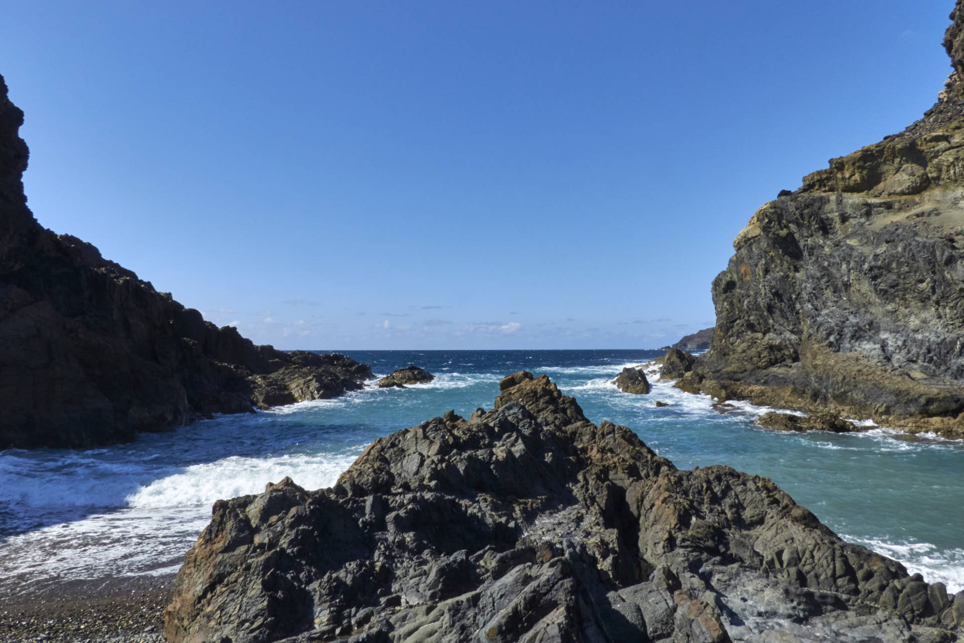 Arco del Jurado aka. Peña Horadada Ajuy Fuerteventura.