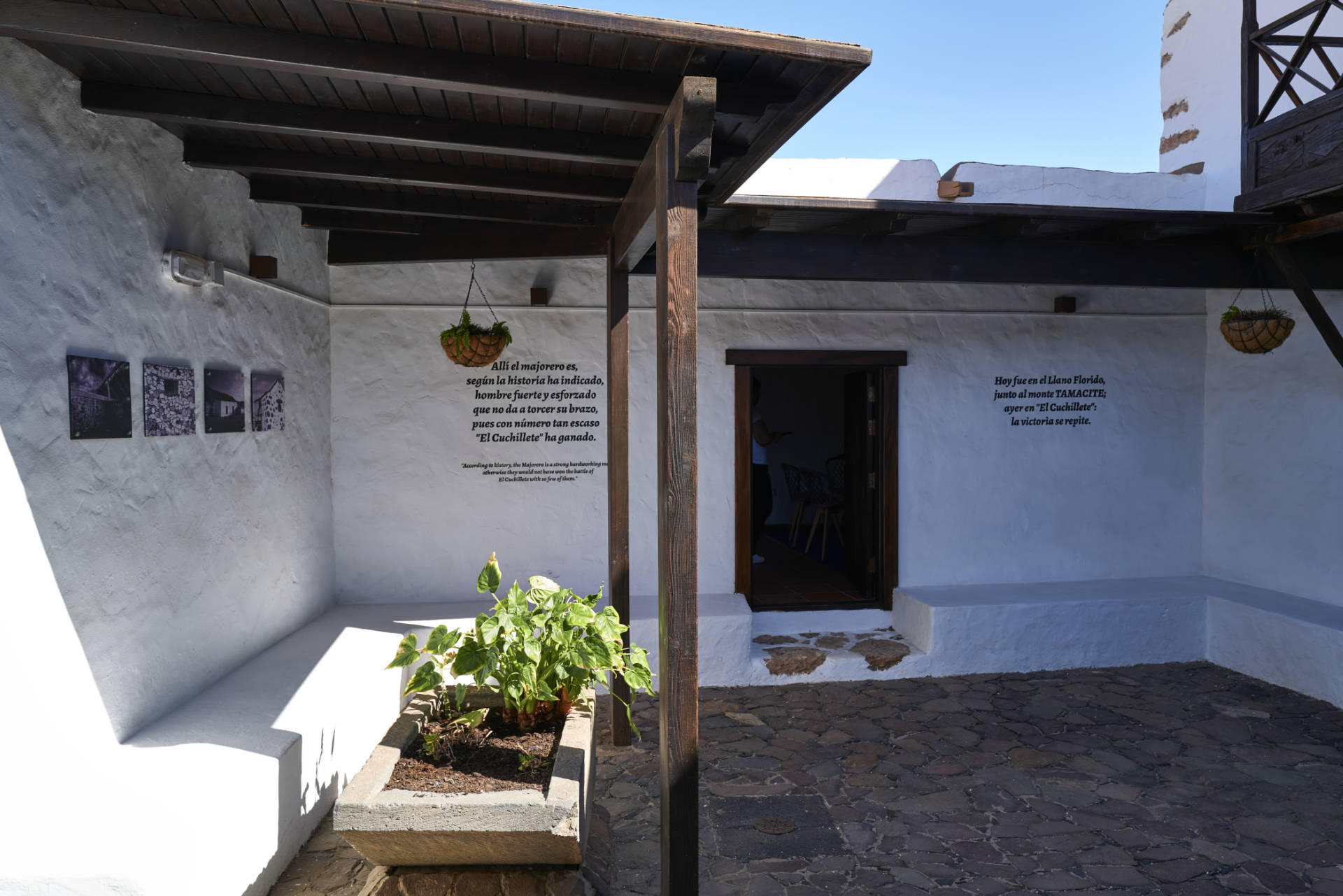 El Centro de Interpretación de las Batallas de El Cuchillete y Tamasite en Tuineje.