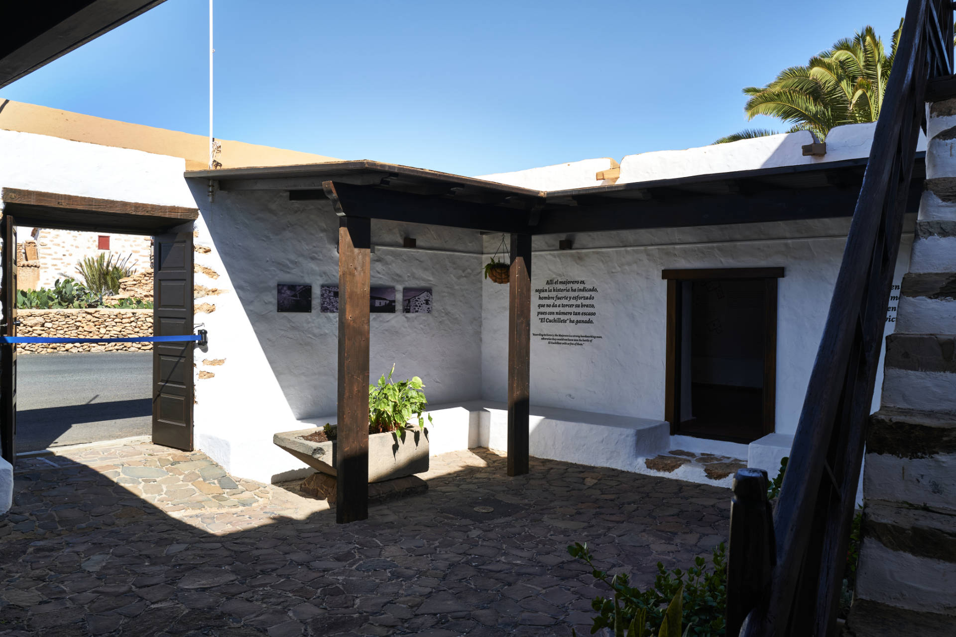 El Centro de Interpretación de las Batallas de El Cuchillete y Tamasite en Tuineje.