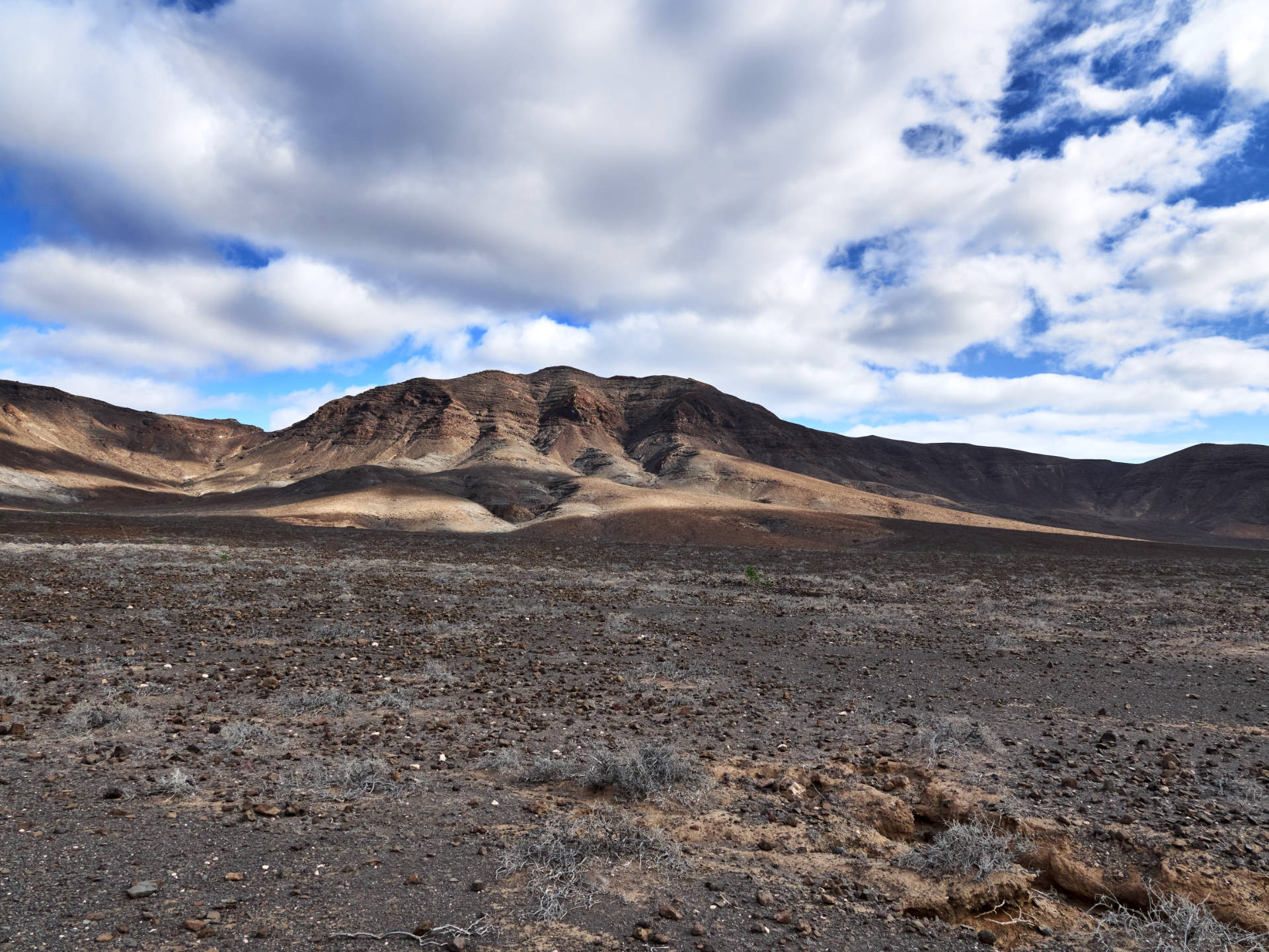 Die Majorero Siedlung Los Toneles im Valle de la Cueva, Fuerteventura.