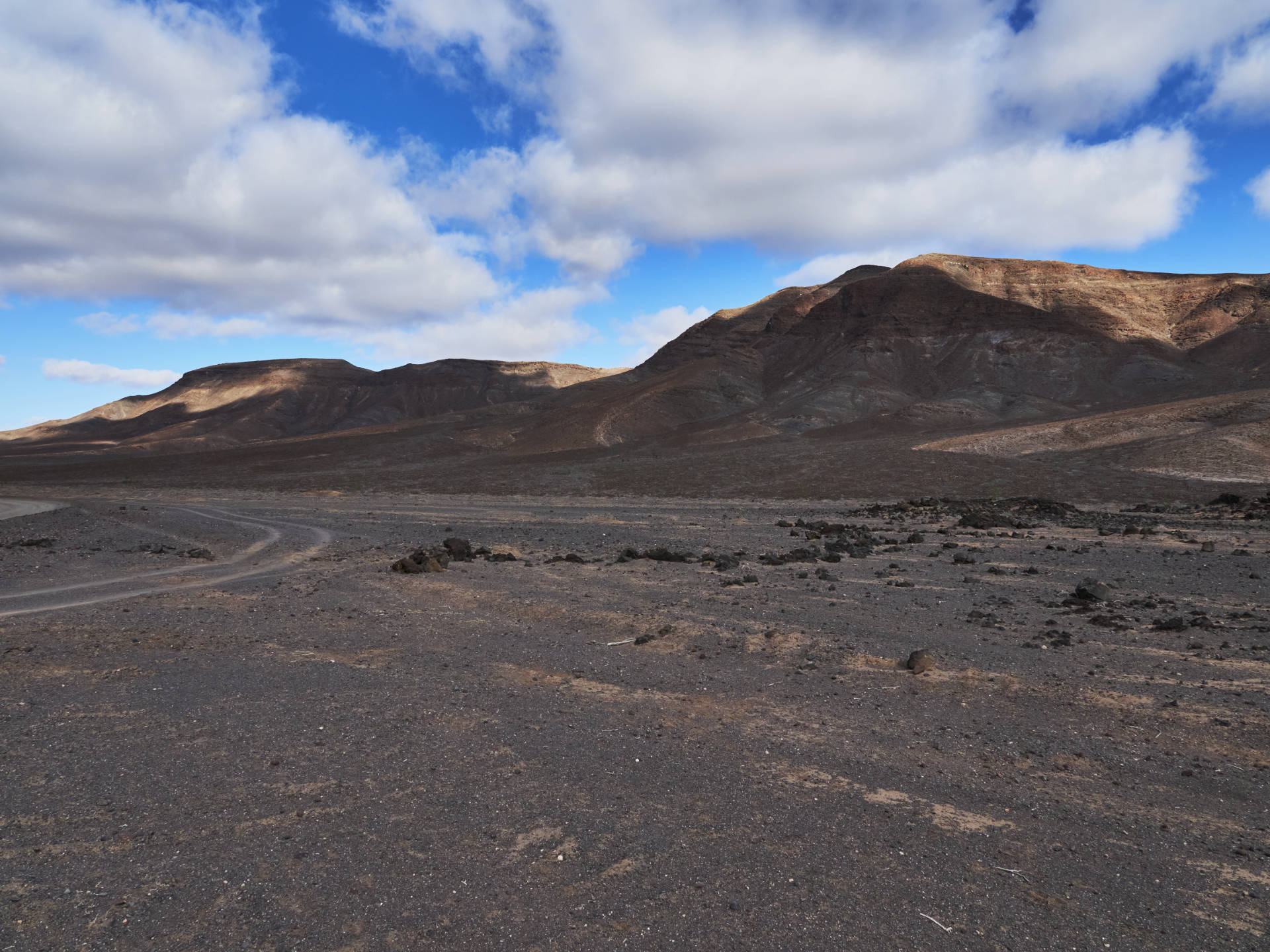Die Majorero Siedlung Los Toneles im Valle de la Cueva, Fuerteventura.