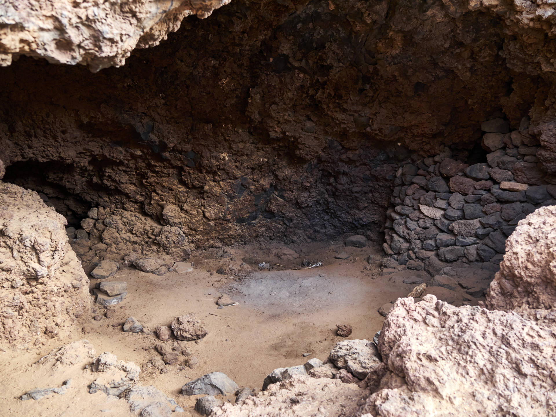 Die Majorero Siedlung Los Toneles im Valle de la Cueva, Fuerteventura.