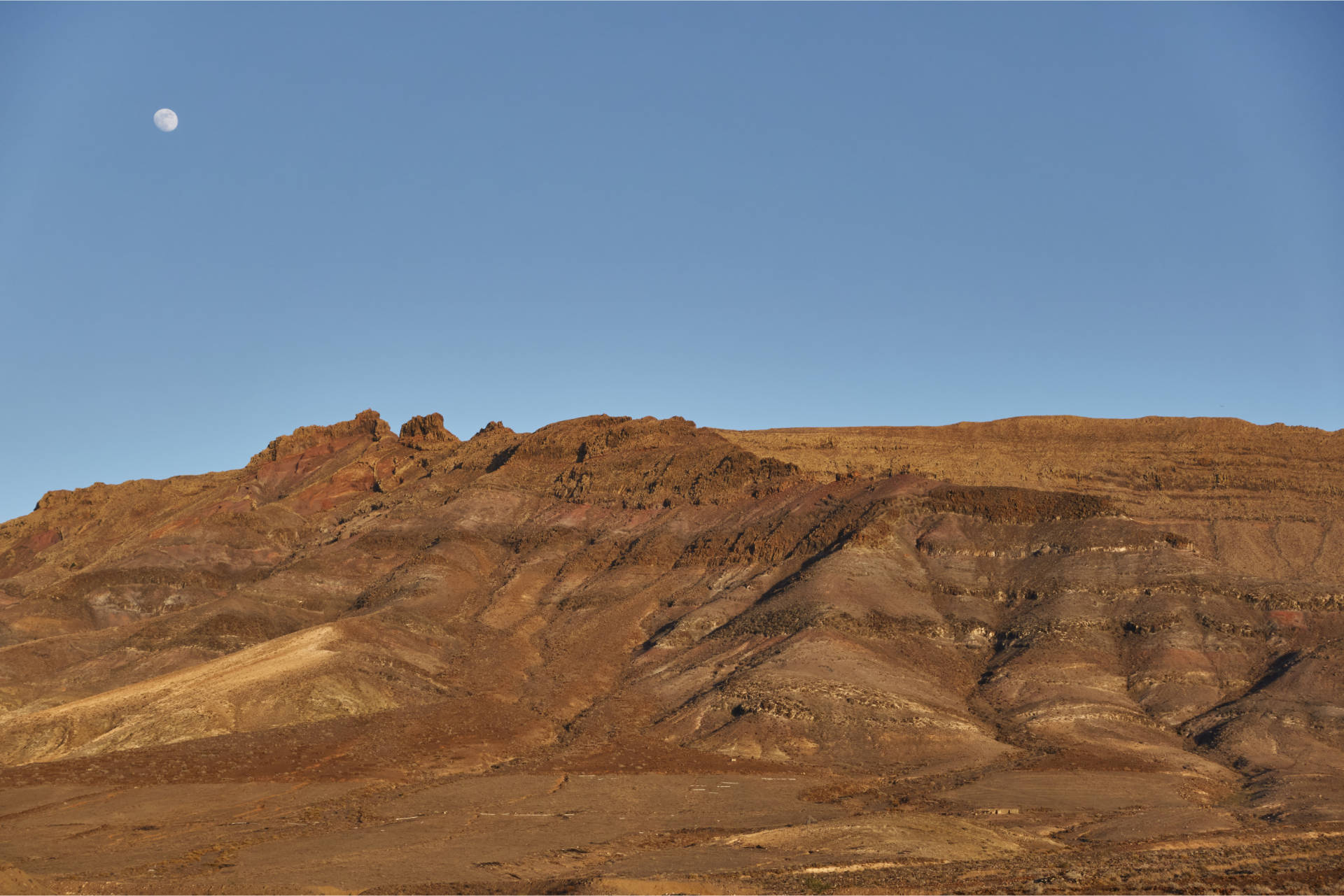 Monumento Natural Montaña Cardón (695 m) Fuerteventura.