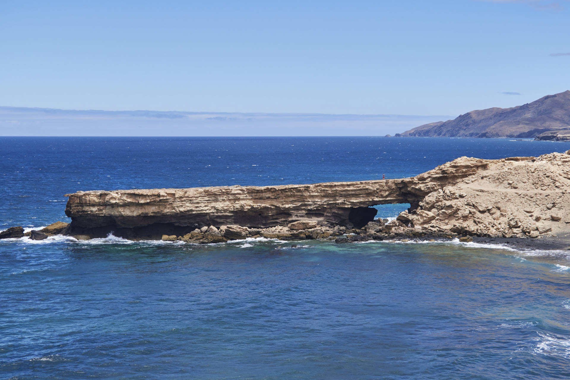 Felsentor Punta de Guadelupe La Pared Fuerteventura.