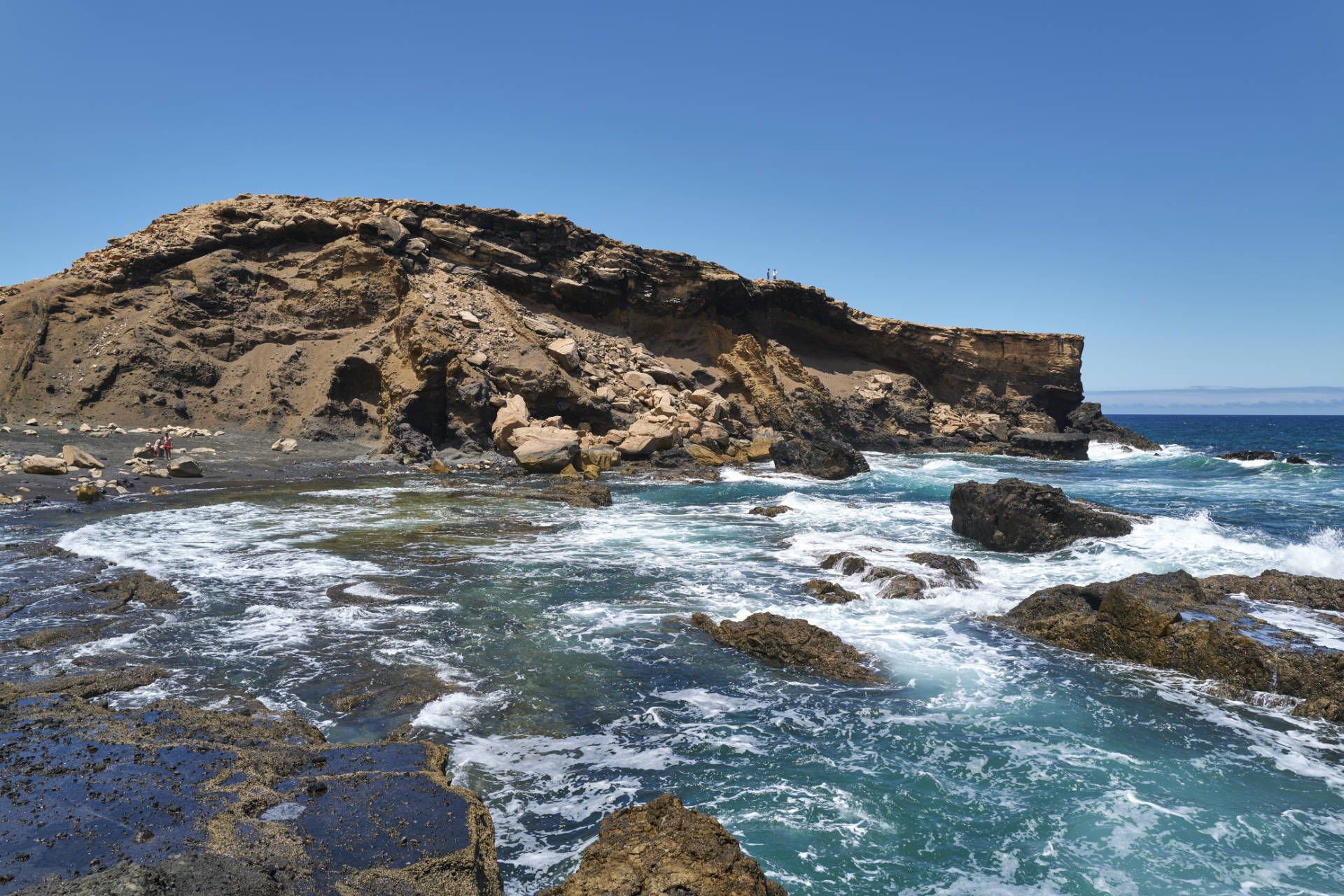 Felsentor Punta de Guadelupe La Pared Fuerteventura.