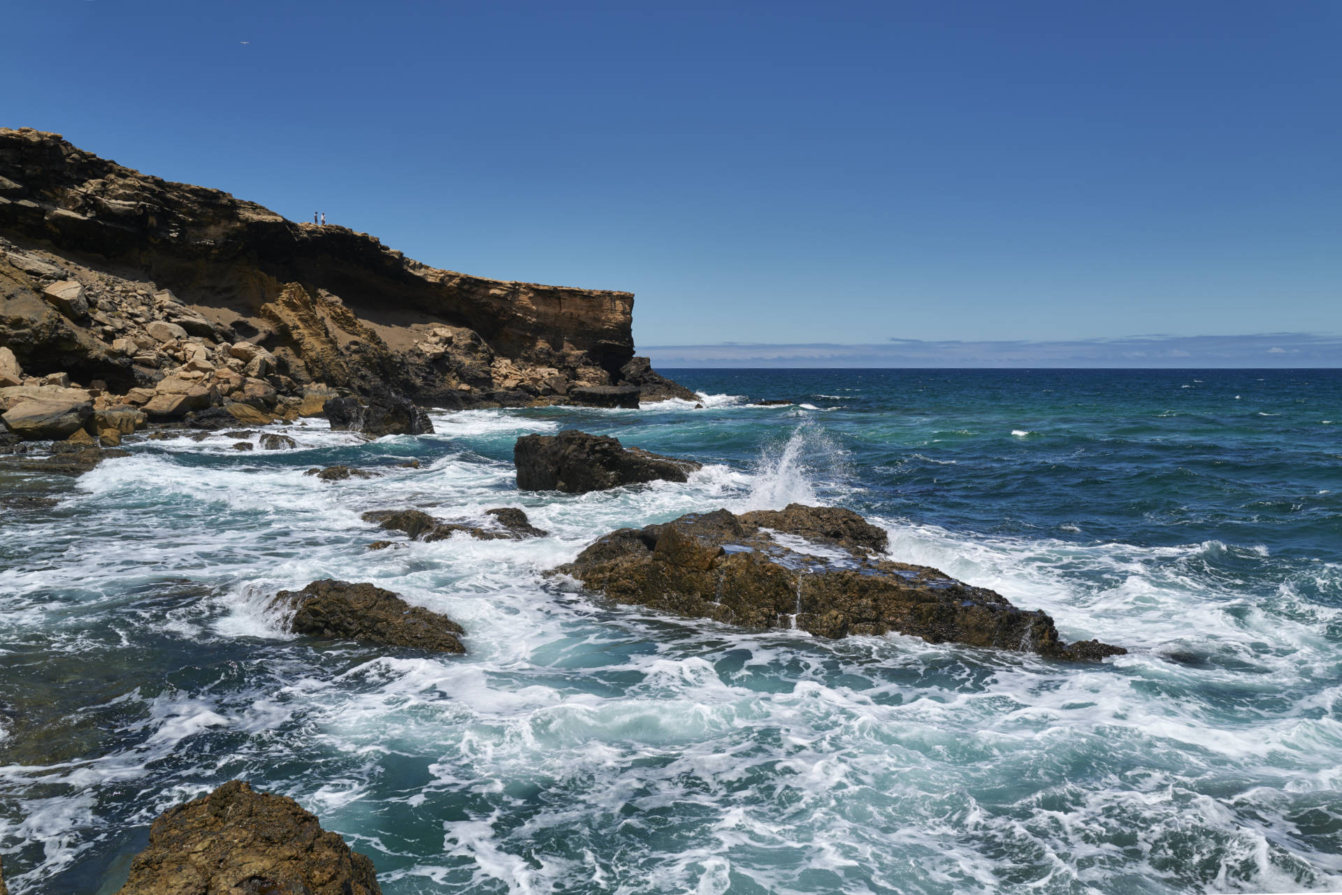 Felsentor Punta de Guadelupe La Pared Fuerteventura.