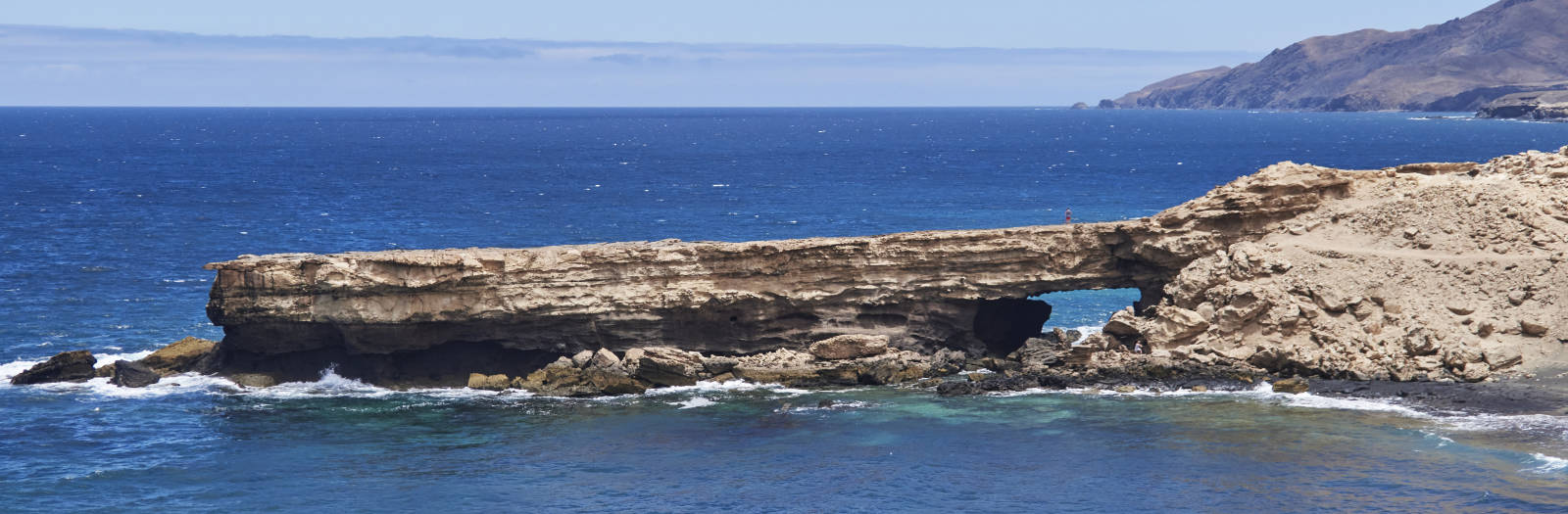 Felsentor Punta de Guadelupe La Pared Fuerteventura.