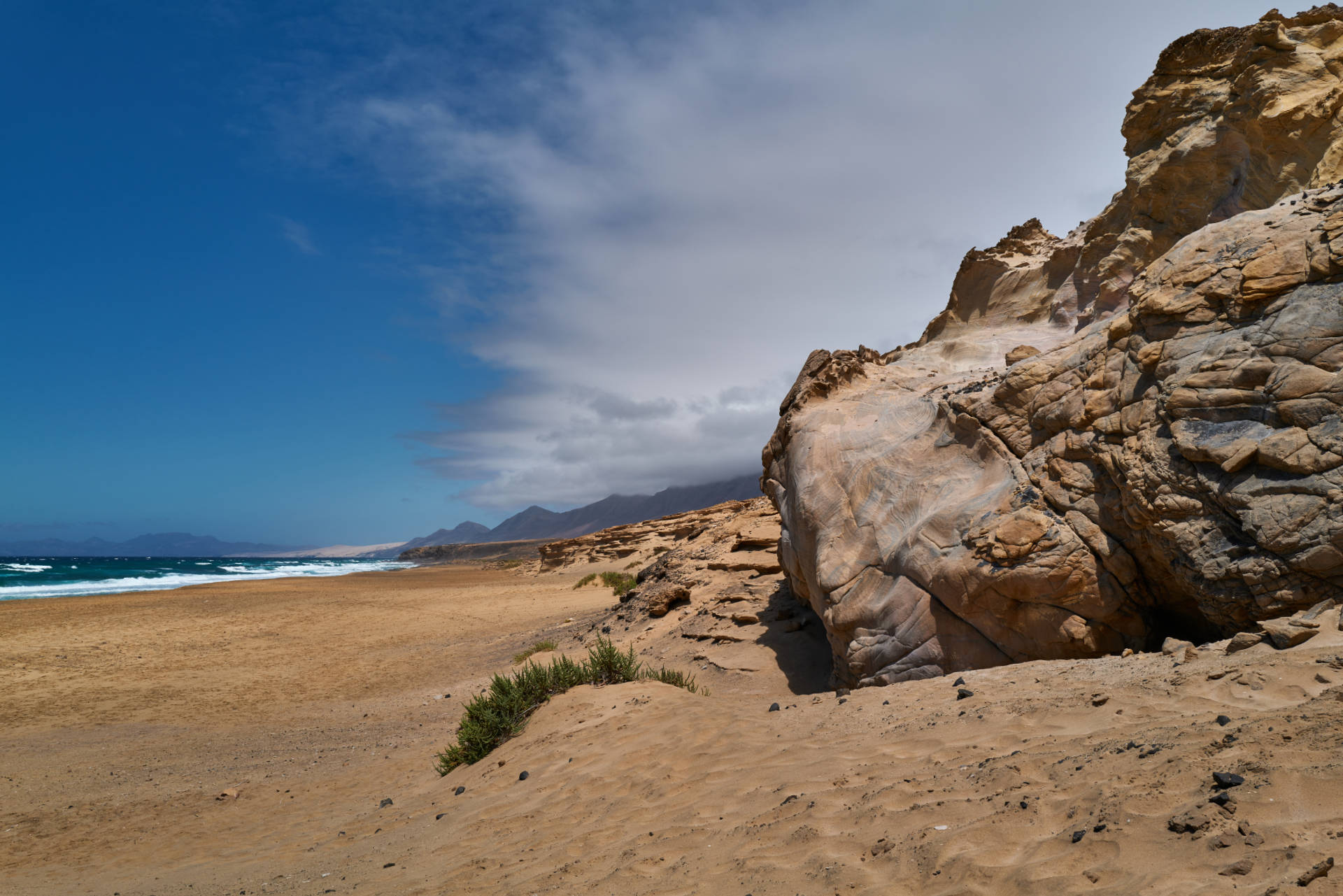 Playa de Cofete – geologisch besonders interessant.