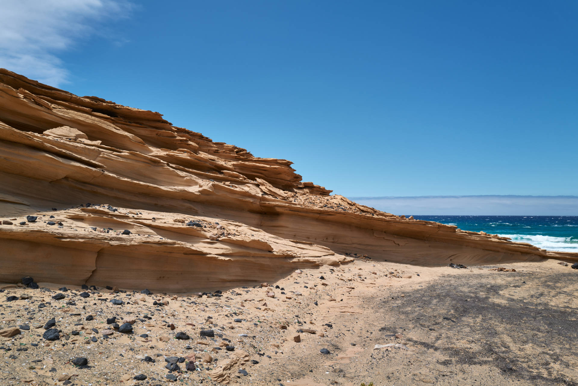 Playa de Cofete – geologisch besonders interessant.