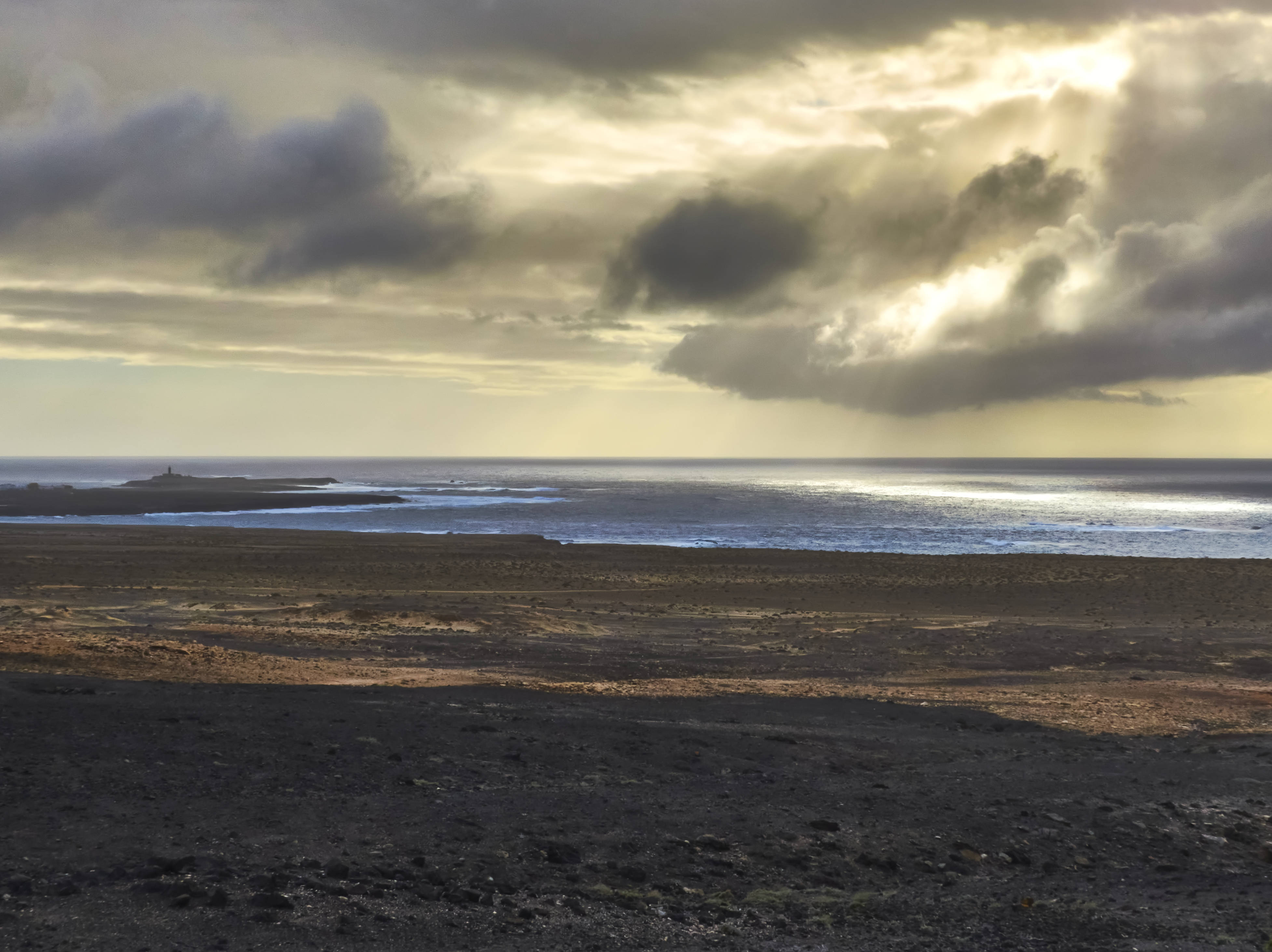 Punta Pesebre und Faro Punta Pesebre Jandía Fuerteventura.