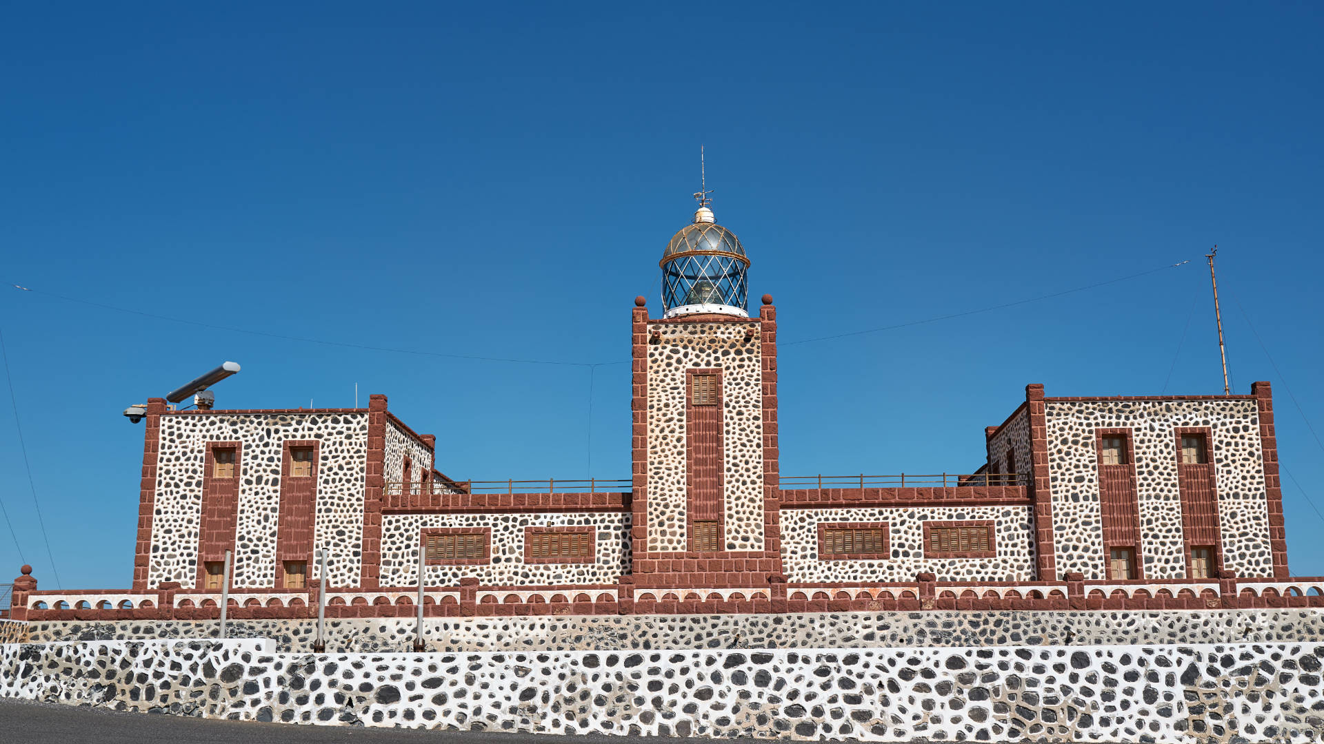 Leuchtturm Faro de la Entellada Fuerteventura.