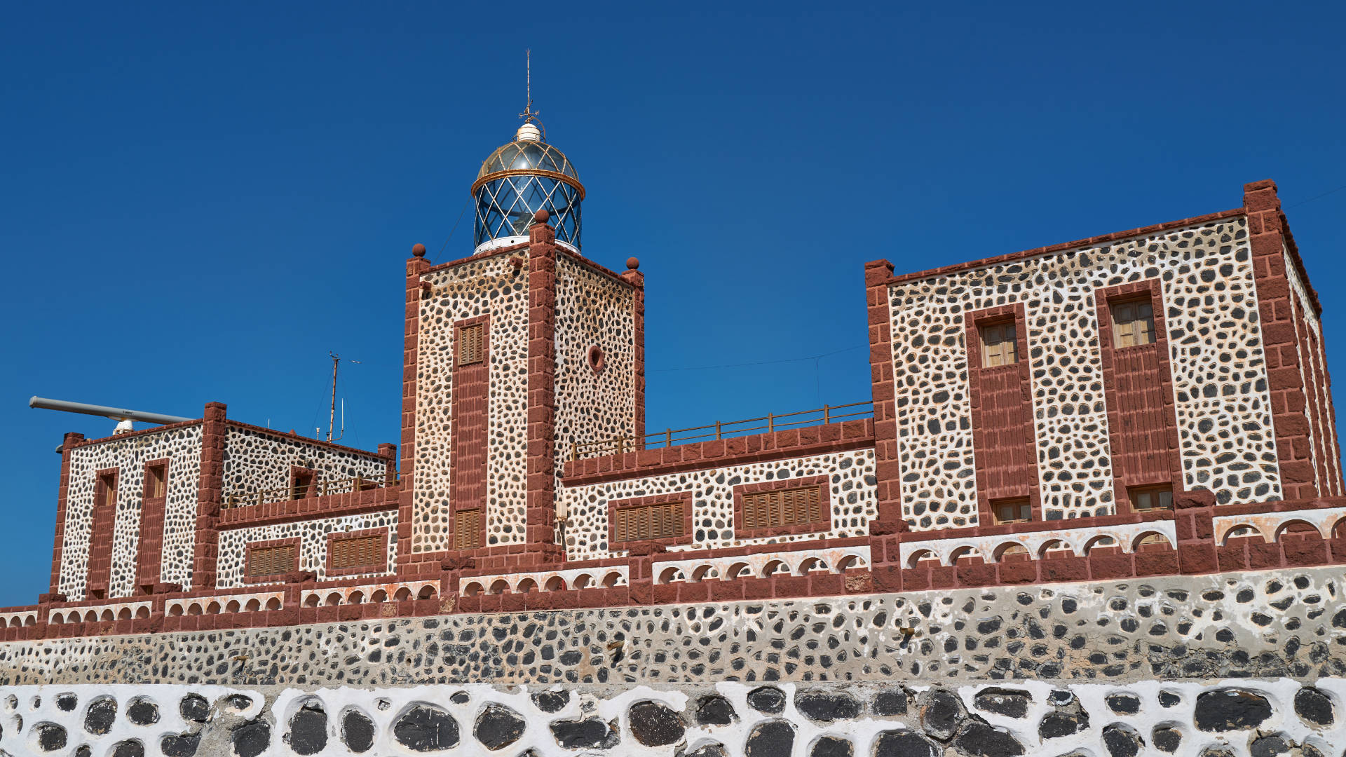 Leuchtturm Faro de la Entellada Fuerteventura.