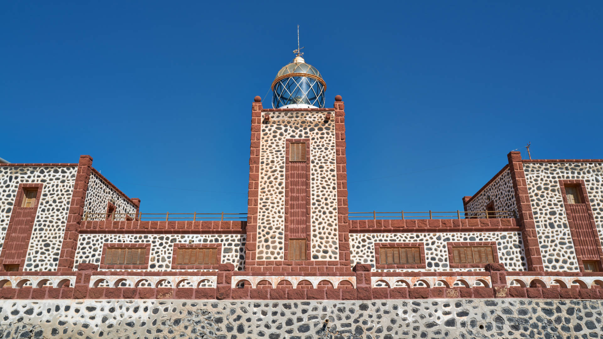 Leuchtturm Faro de la Entellada Fuerteventura.