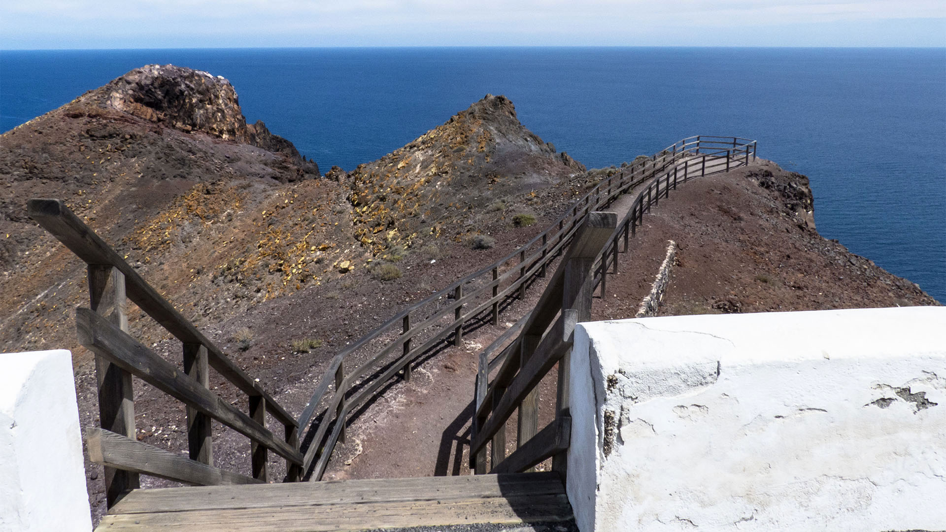 Leuchtturm Faro de la Entellada Fuerteventura.