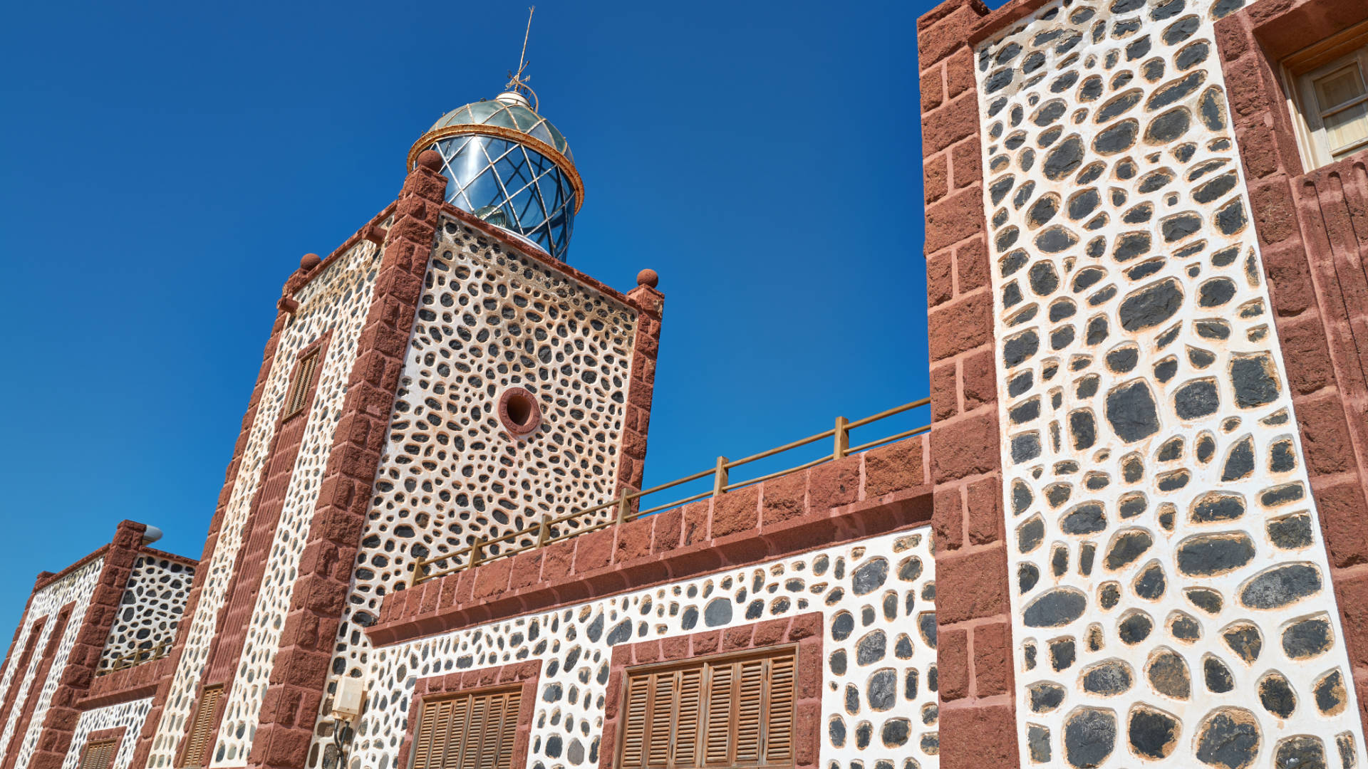 Leuchtturm Faro de la Entellada Fuerteventura.