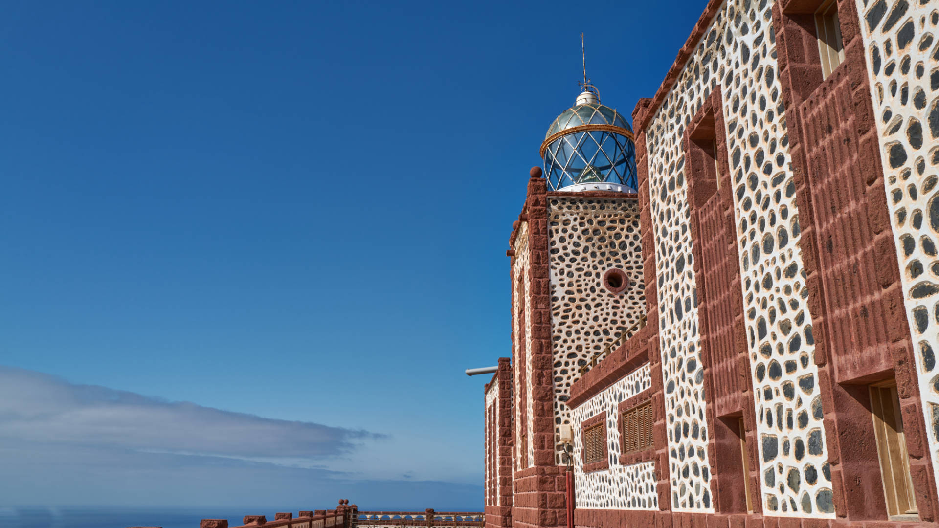 Leuchtturm Faro de la Entellada Fuerteventura.