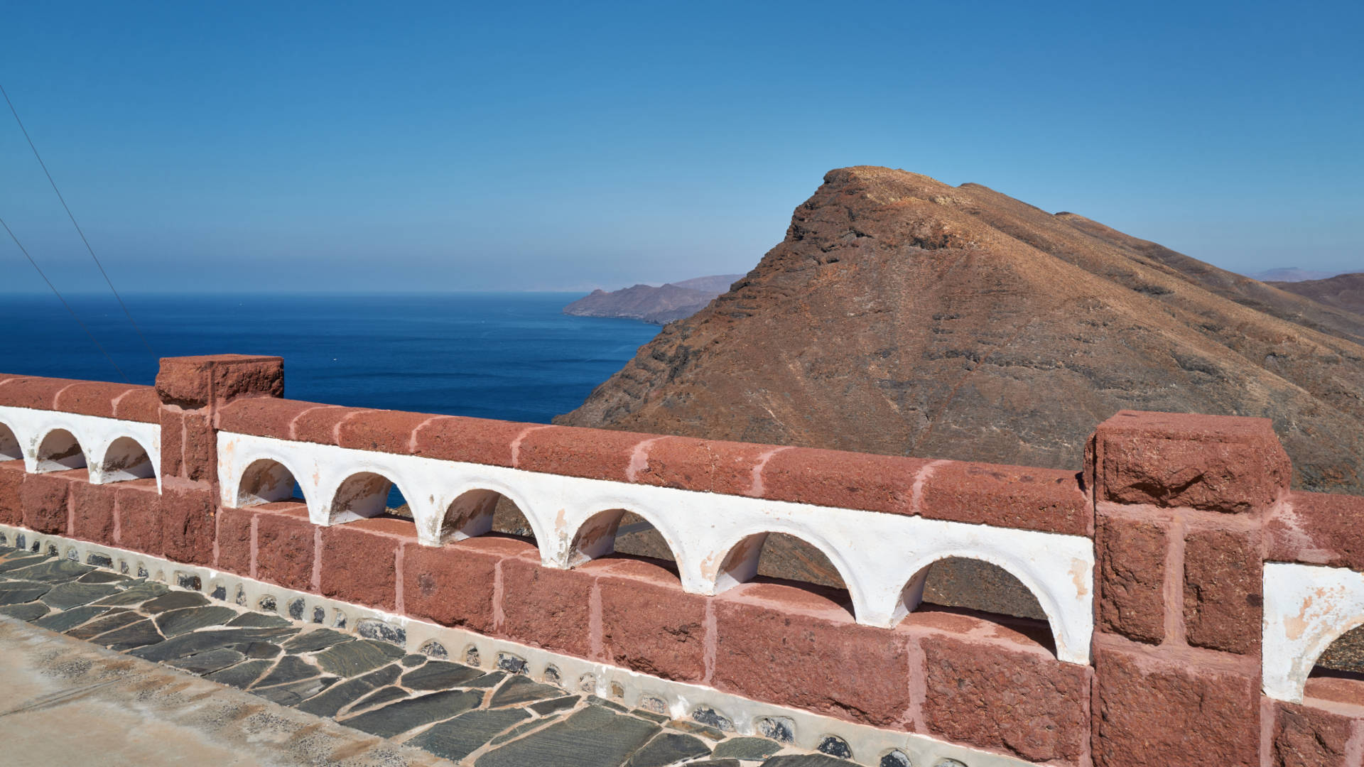 Leuchtturm Faro de la Entellada Fuerteventura.