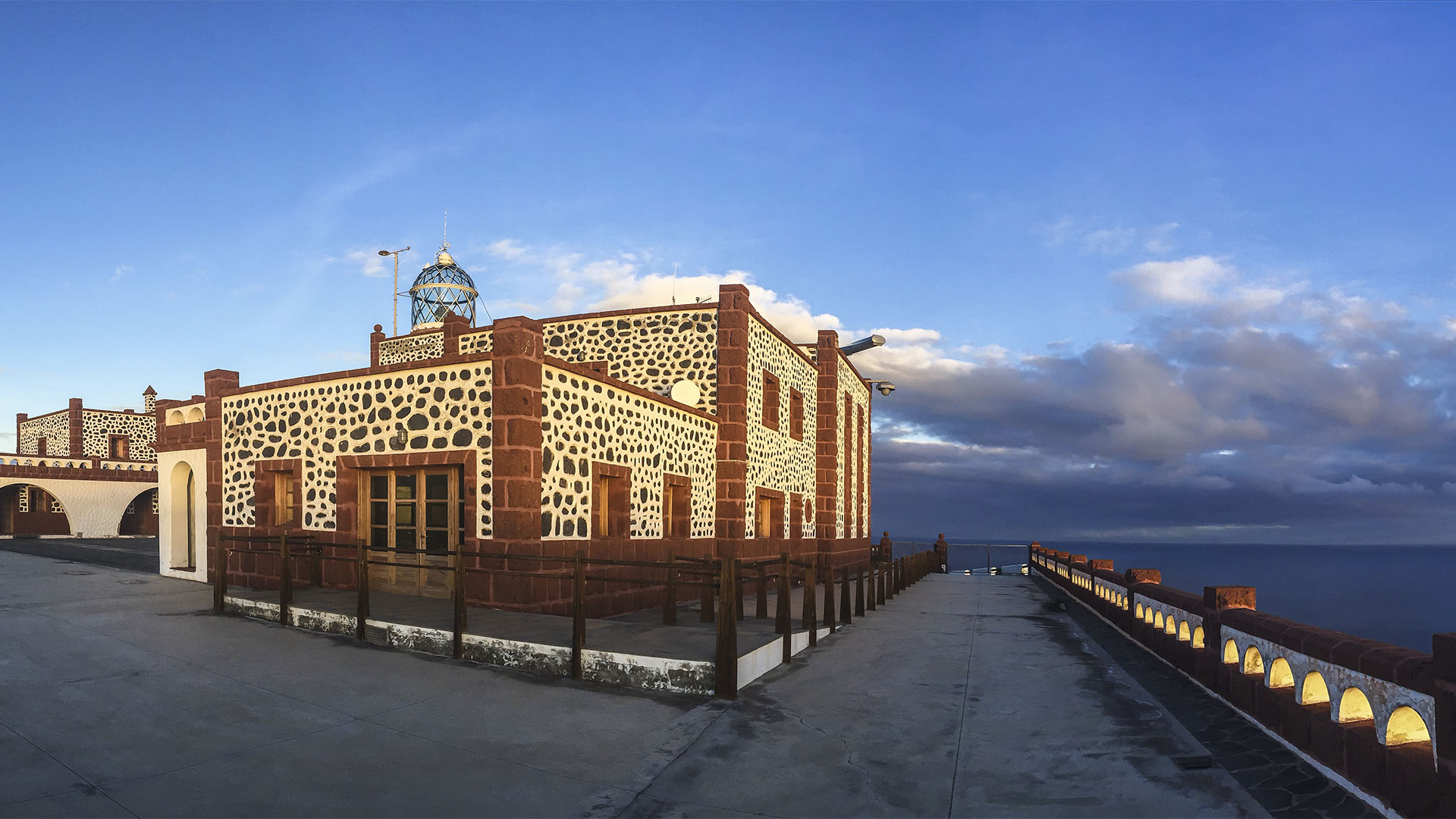 Leuchtturm Faro de la Entellada Fuerteventura.