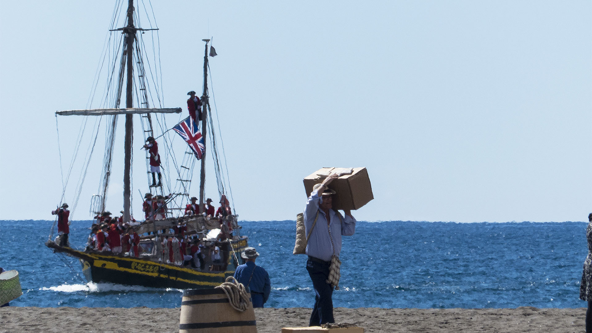 Sehenswürdigkeiten Fuerteventura – Tuineje Fiesta San Miguel – Batallas del Cuchillete y Tamasite.