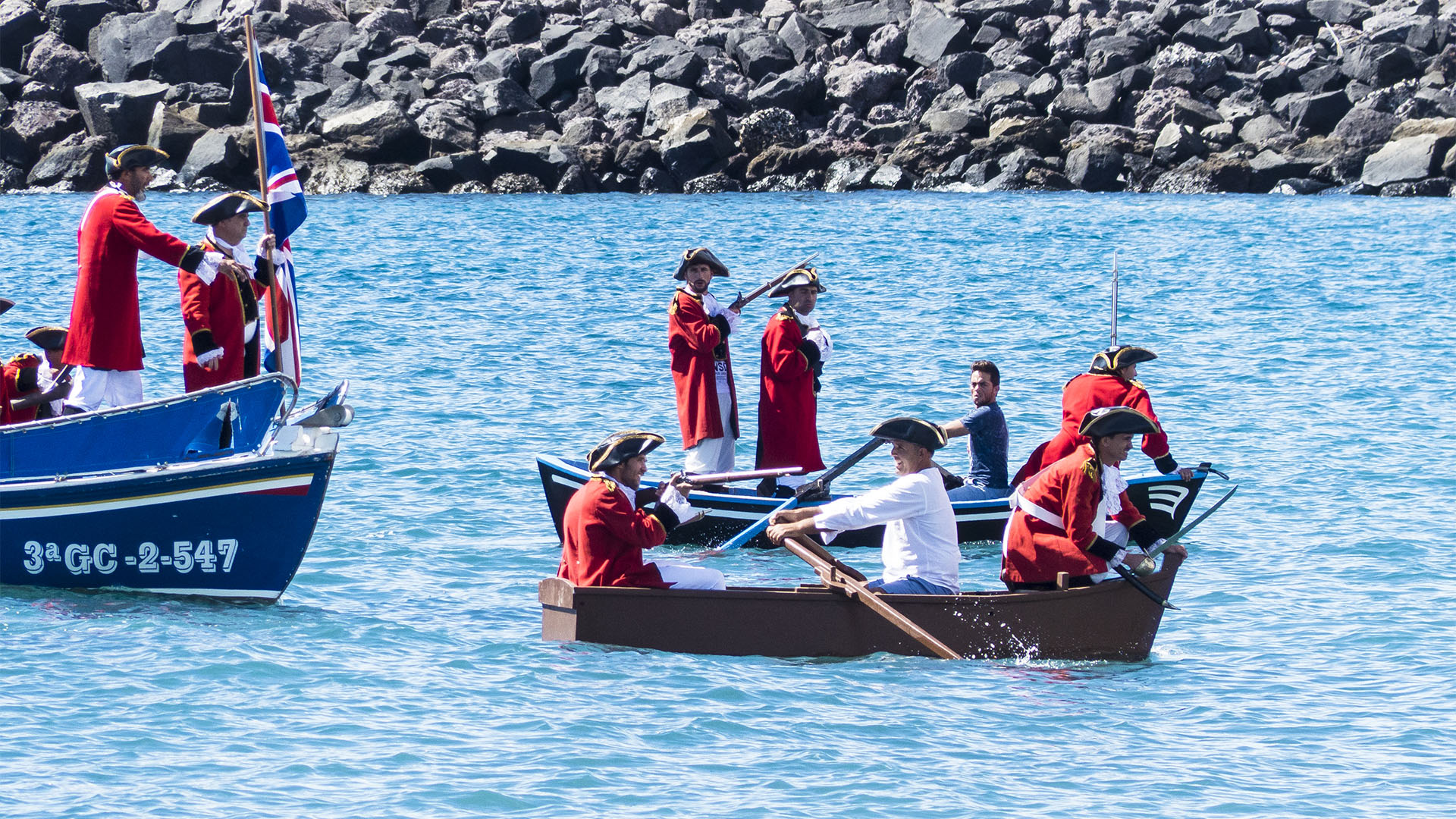 Sehenswürdigkeiten Fuerteventura – Tuineje Fiesta San Miguel – Batallas del Cuchillete y Tamasite.