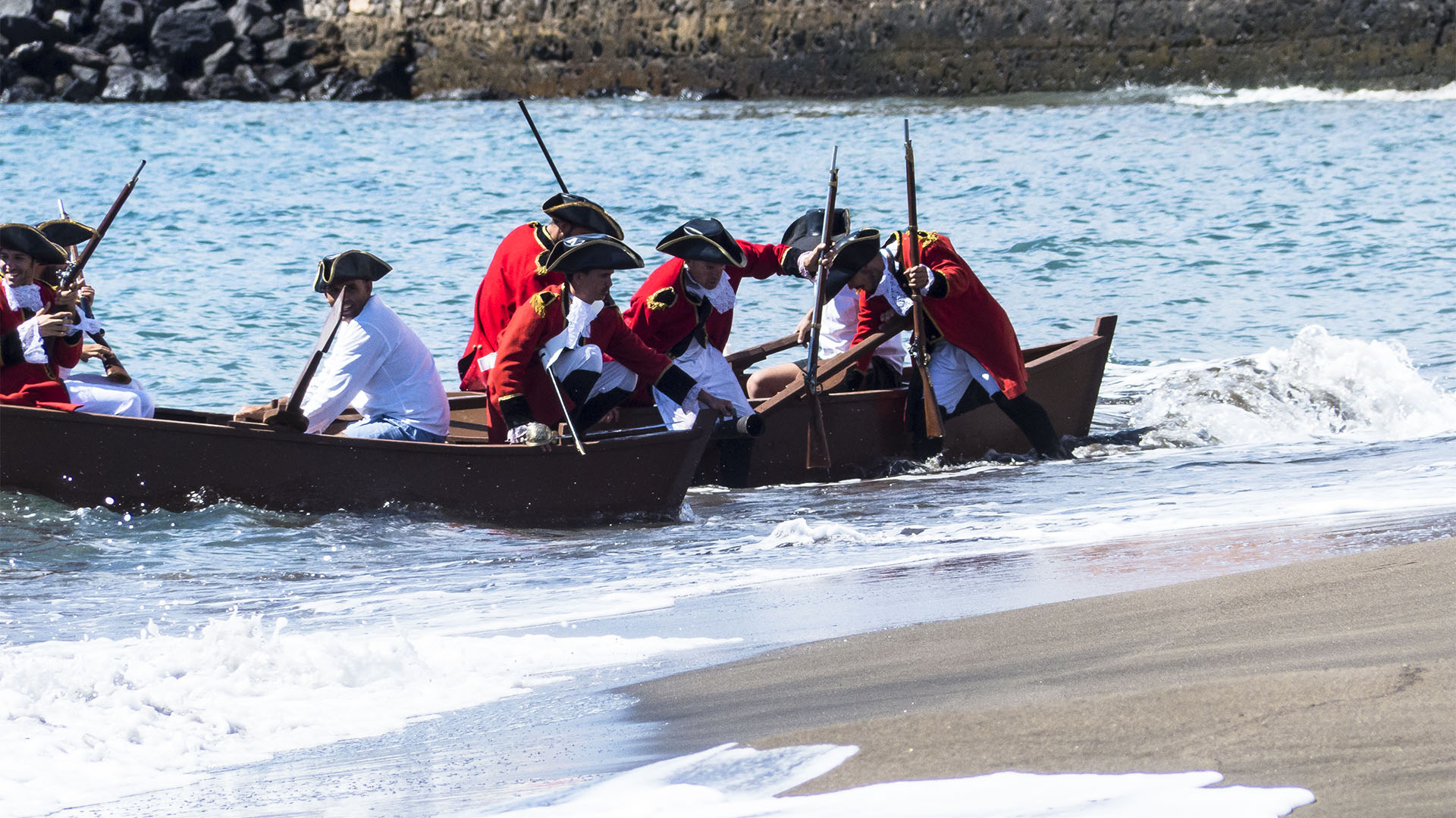 Sehenswürdigkeiten Fuerteventura – Tuineje Fiesta San Miguel – Batallas del Cuchillete y Tamasite.