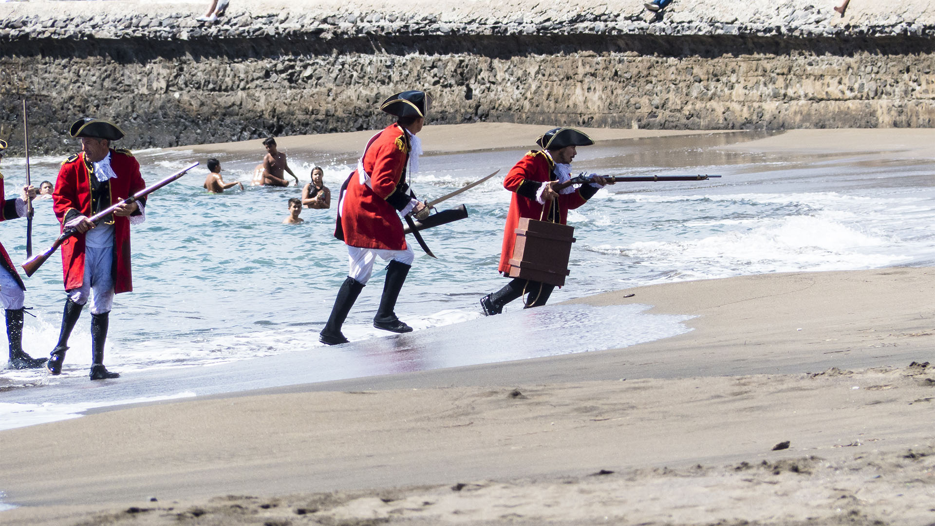 Sehenswürdigkeiten Fuerteventura – Tuineje Fiesta San Miguel – Batallas del Cuchillete y Tamasite.