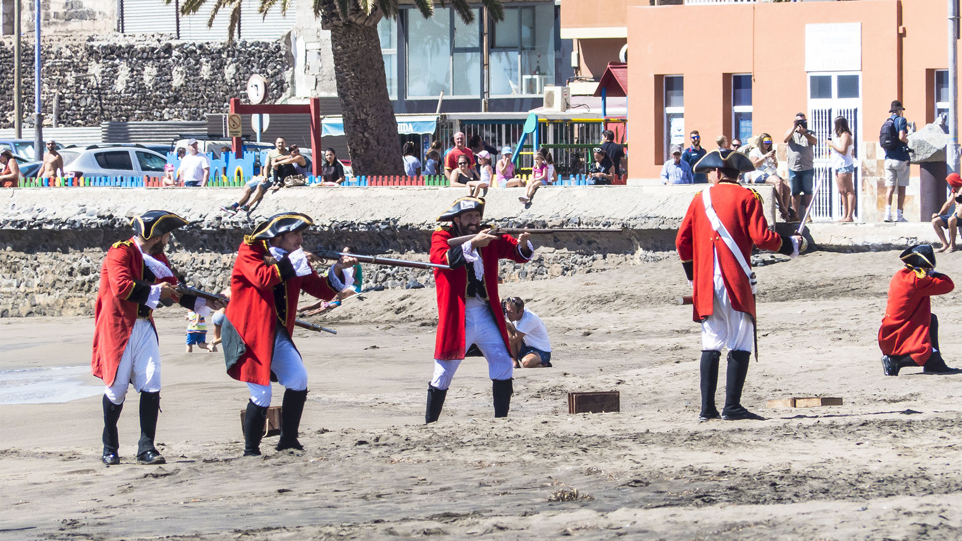 Sehenswürdigkeiten Fuerteventura – Tuineje Fiesta San Miguel – Batallas del Cuchillete y Tamasite.