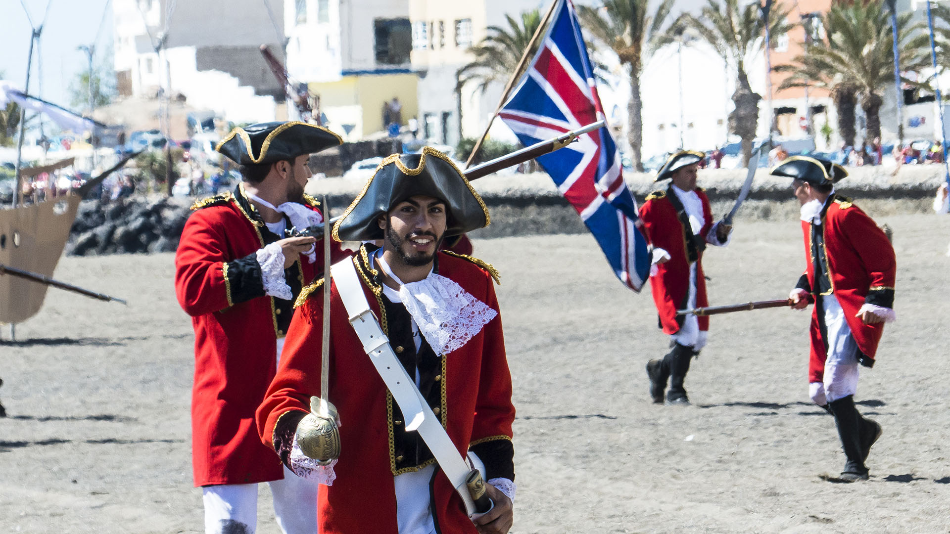 Sehenswürdigkeiten Fuerteventura – Tuineje Fiesta San Miguel – Batallas del Cuchillete y Tamasite.