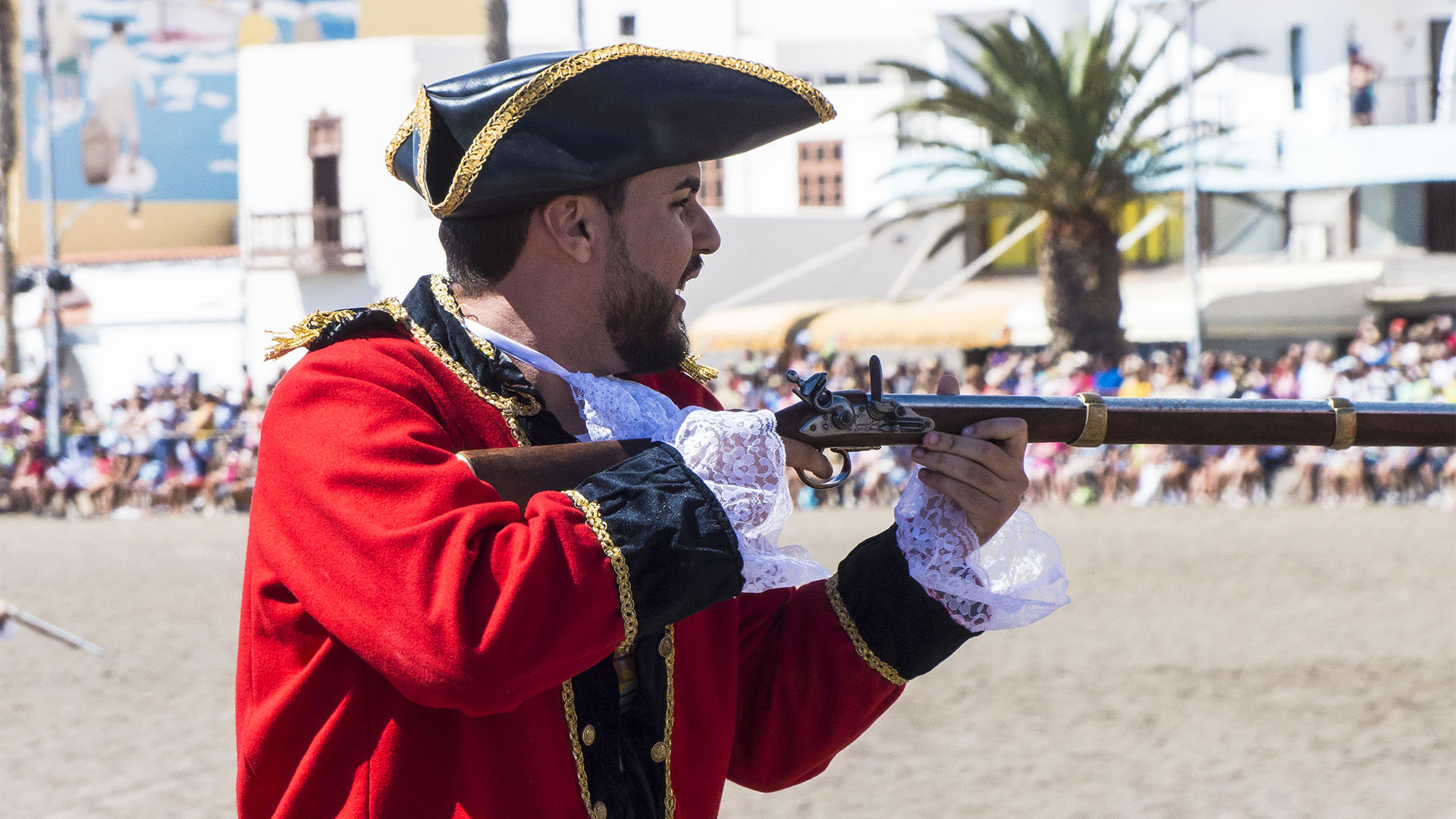 Sehenswürdigkeiten Fuerteventura – Tuineje Fiesta San Miguel – Batallas del Cuchillete y Tamasite.