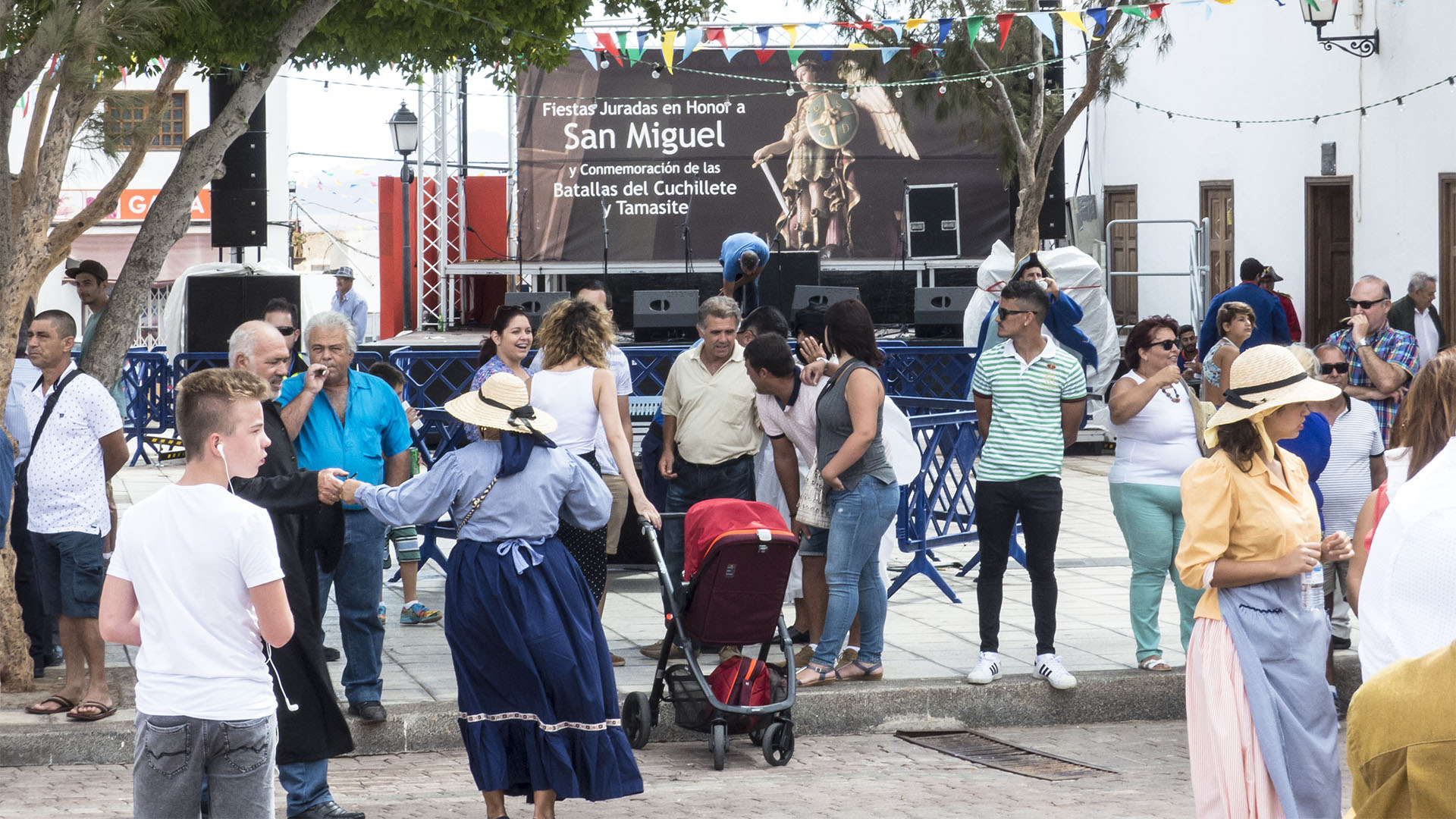 Sehenswürdigkeiten Fuerteventura – Tuineje Fiesta San Miguel – Batallas del Cuchillete y Tamasite.