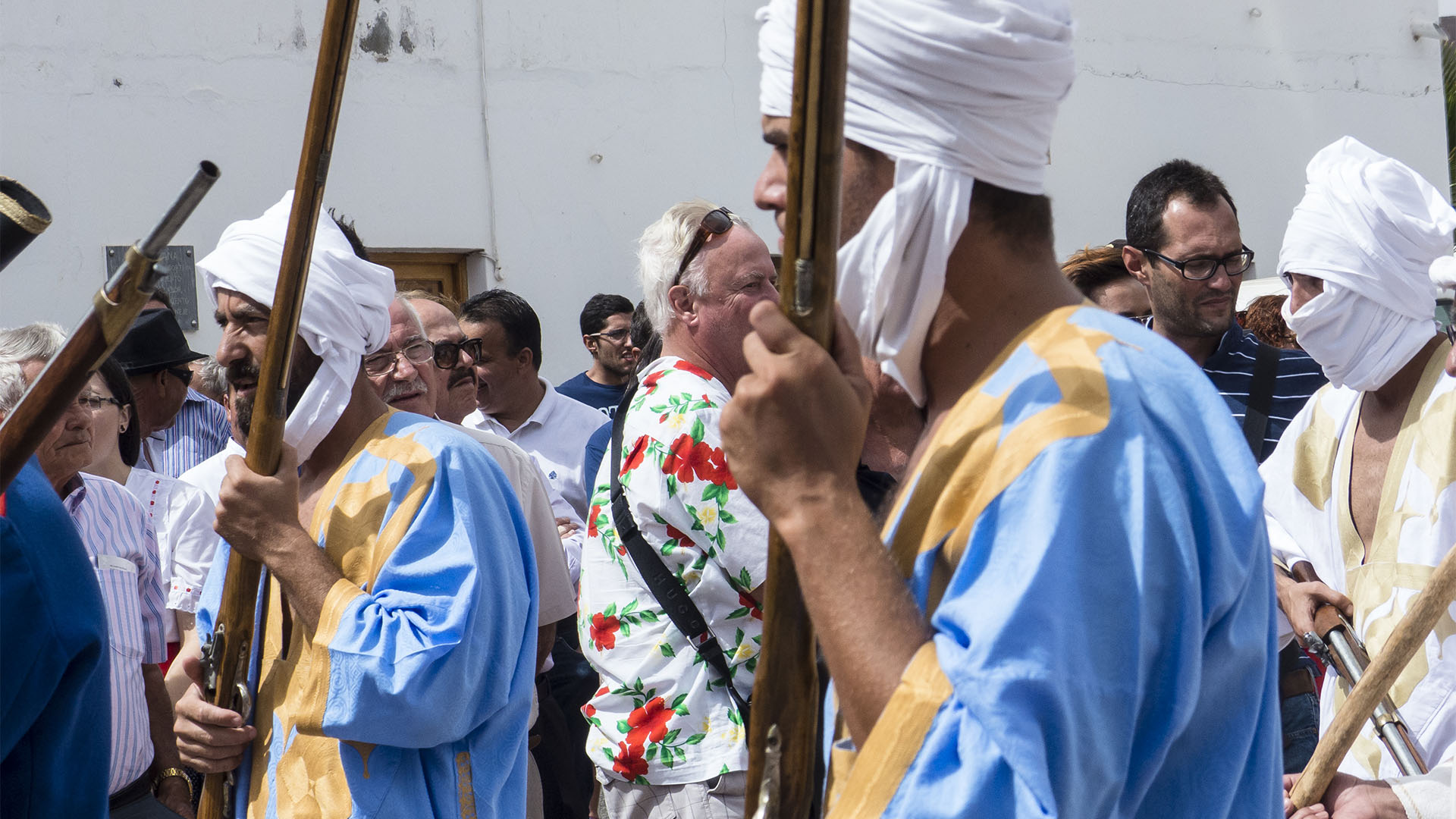 Sehenswürdigkeiten Fuerteventura – Tuineje Fiesta San Miguel – Batallas del Cuchillete y Tamasite.